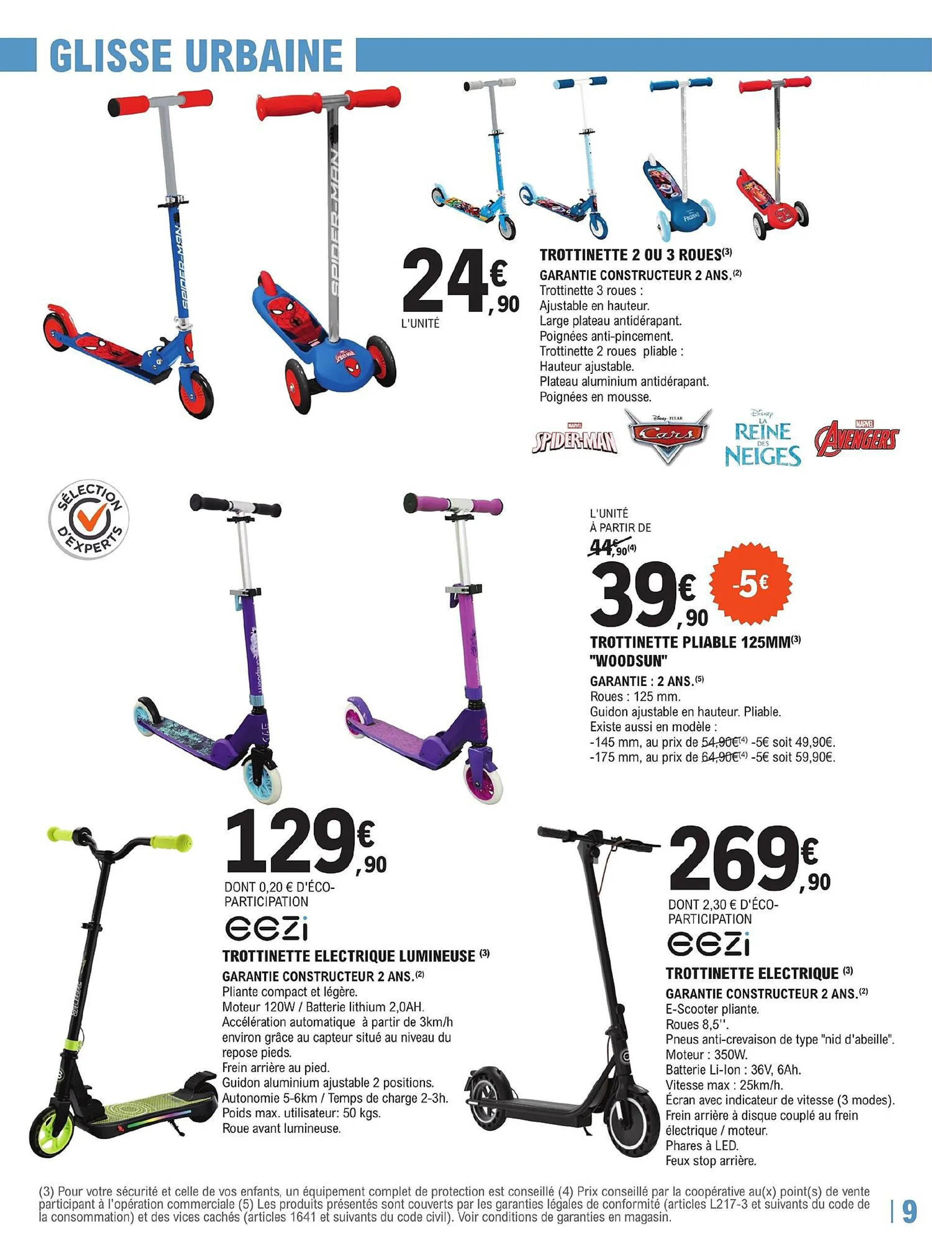 Catalogue E.Leclerc Sport du 2 avril au 13 avril 2024 - Catalogue page 9