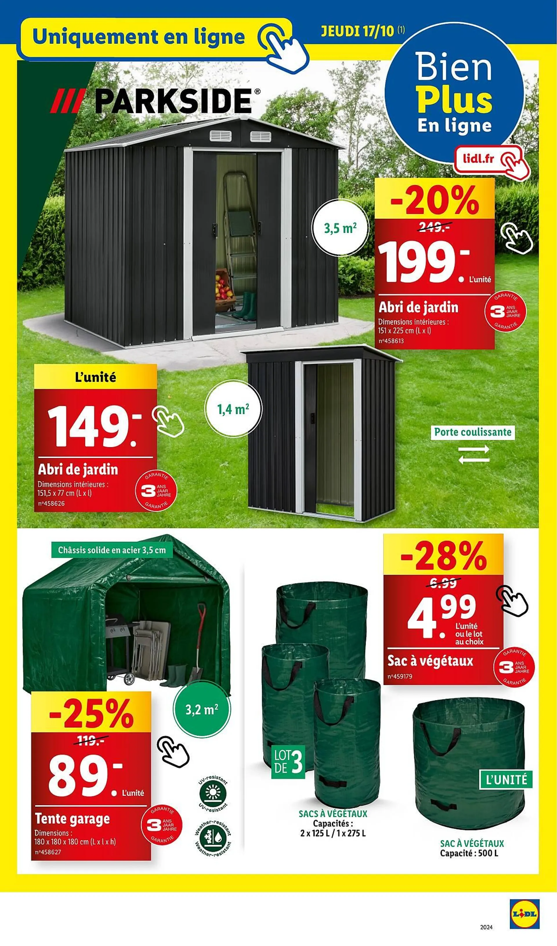 Catalogue Lidl du 16 octobre au 22 octobre 2024 - Catalogue page 61