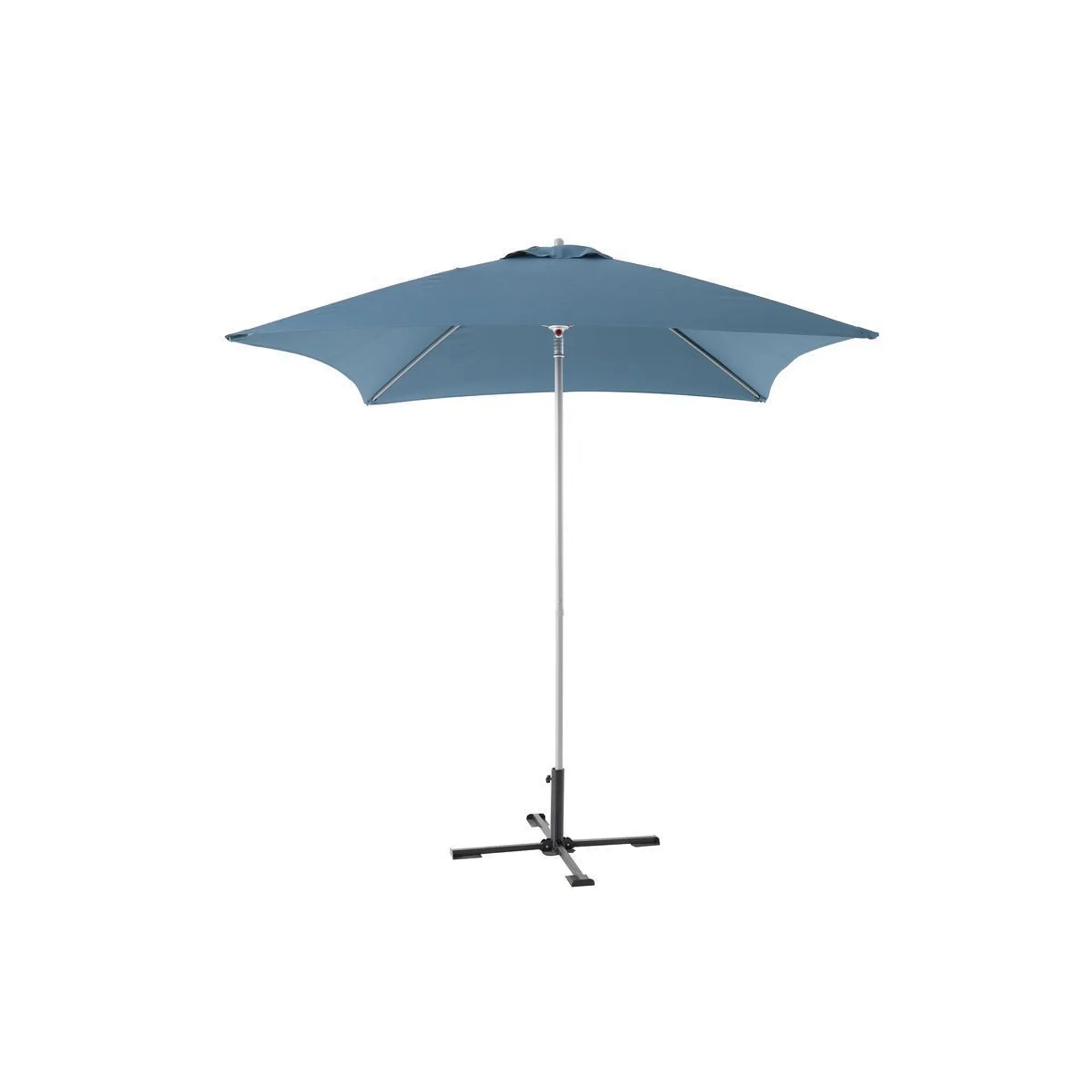 Parasol Anzio - 200 x 200 x 220 cm - Bleu orage