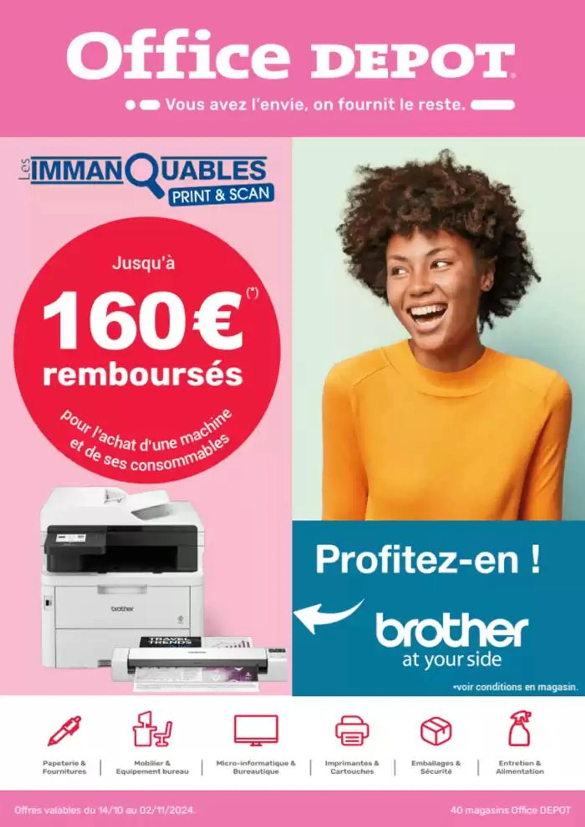 Les Immanquables Brother - 2024 du 15 octobre au 2 novembre 2024 - Catalogue page 1