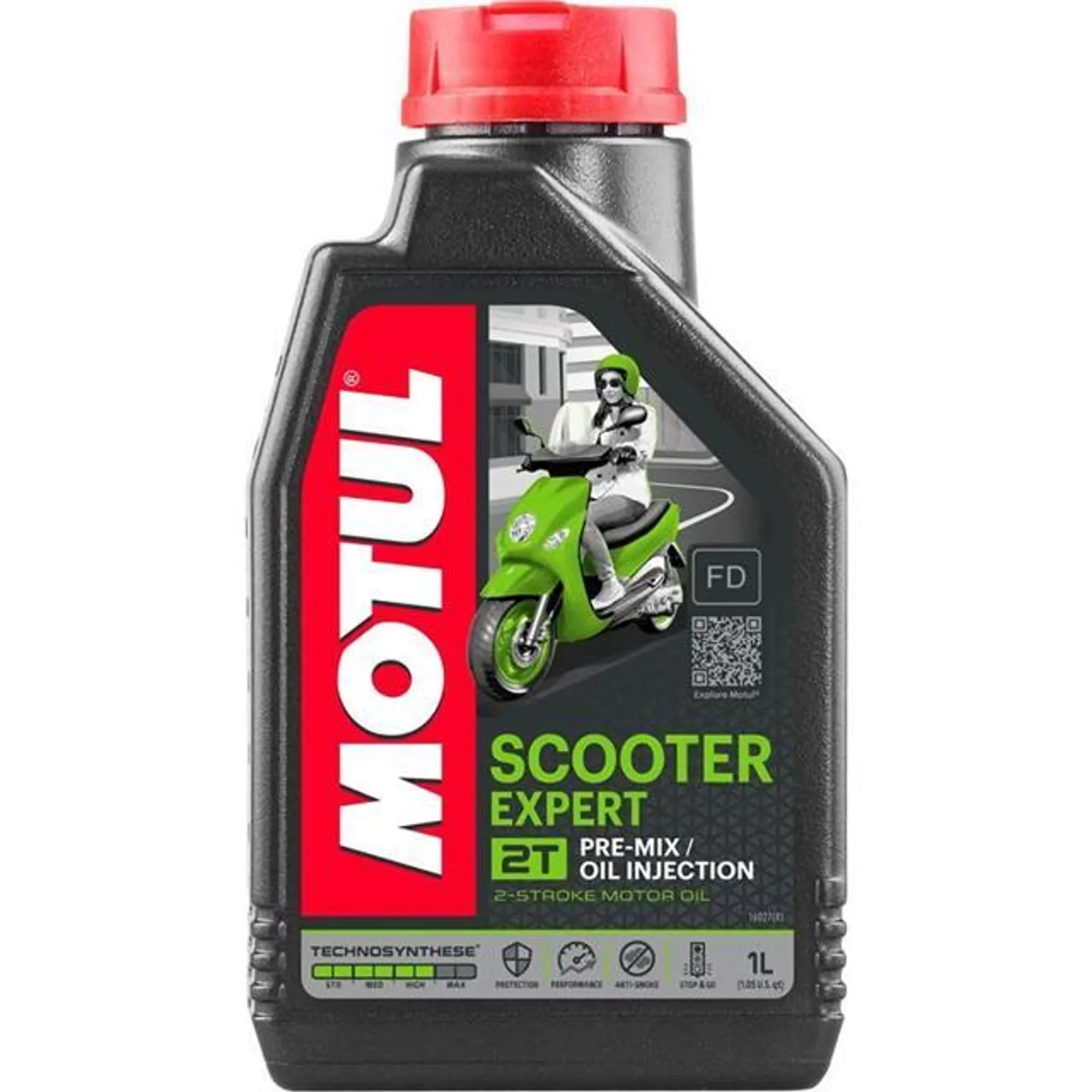 MOTUL Huile 2T SCOOTER EXPERT 2T 1L Huiles 2T