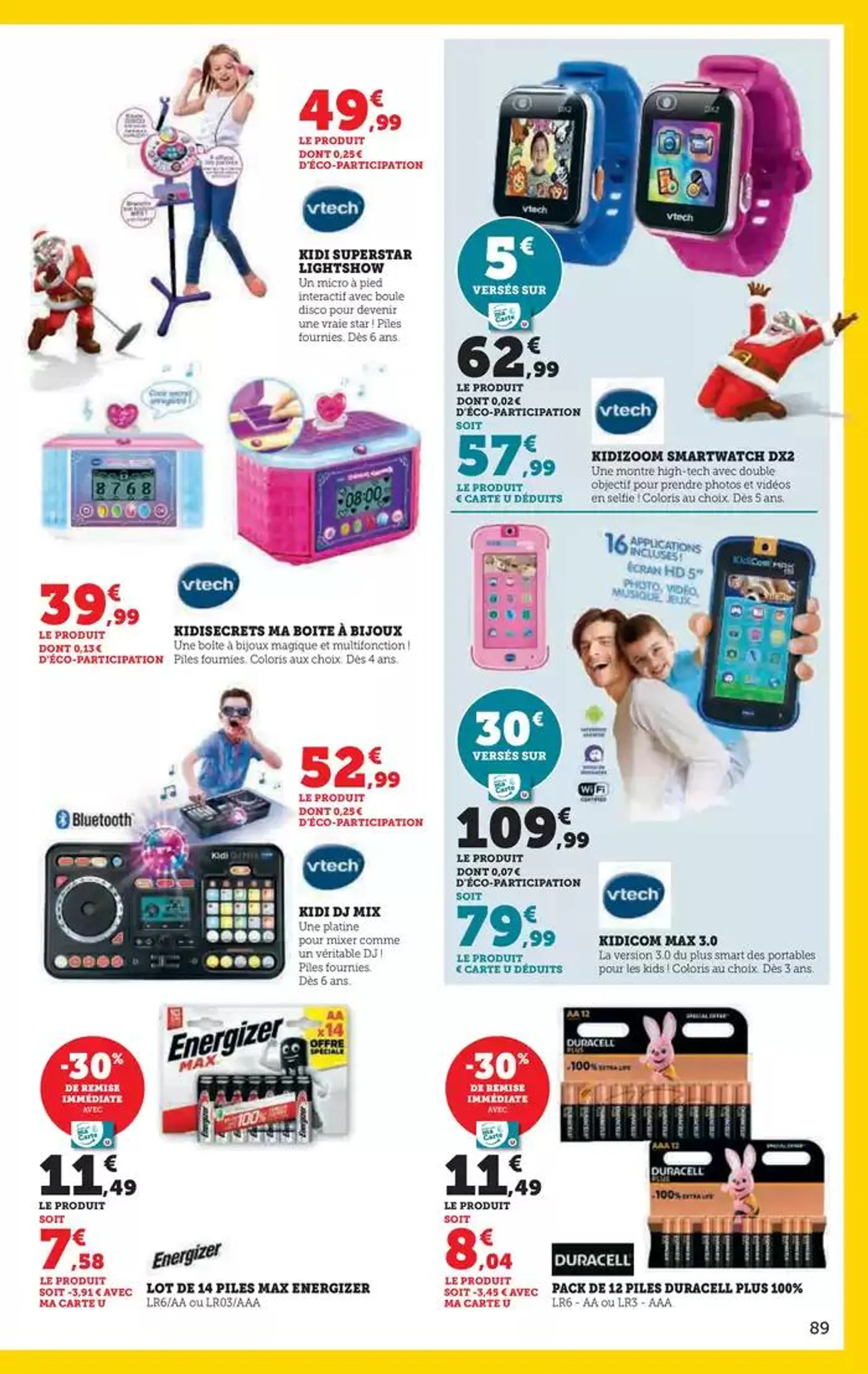 Jouets du 22 octobre au 8 décembre 2024 - Catalogue page 89