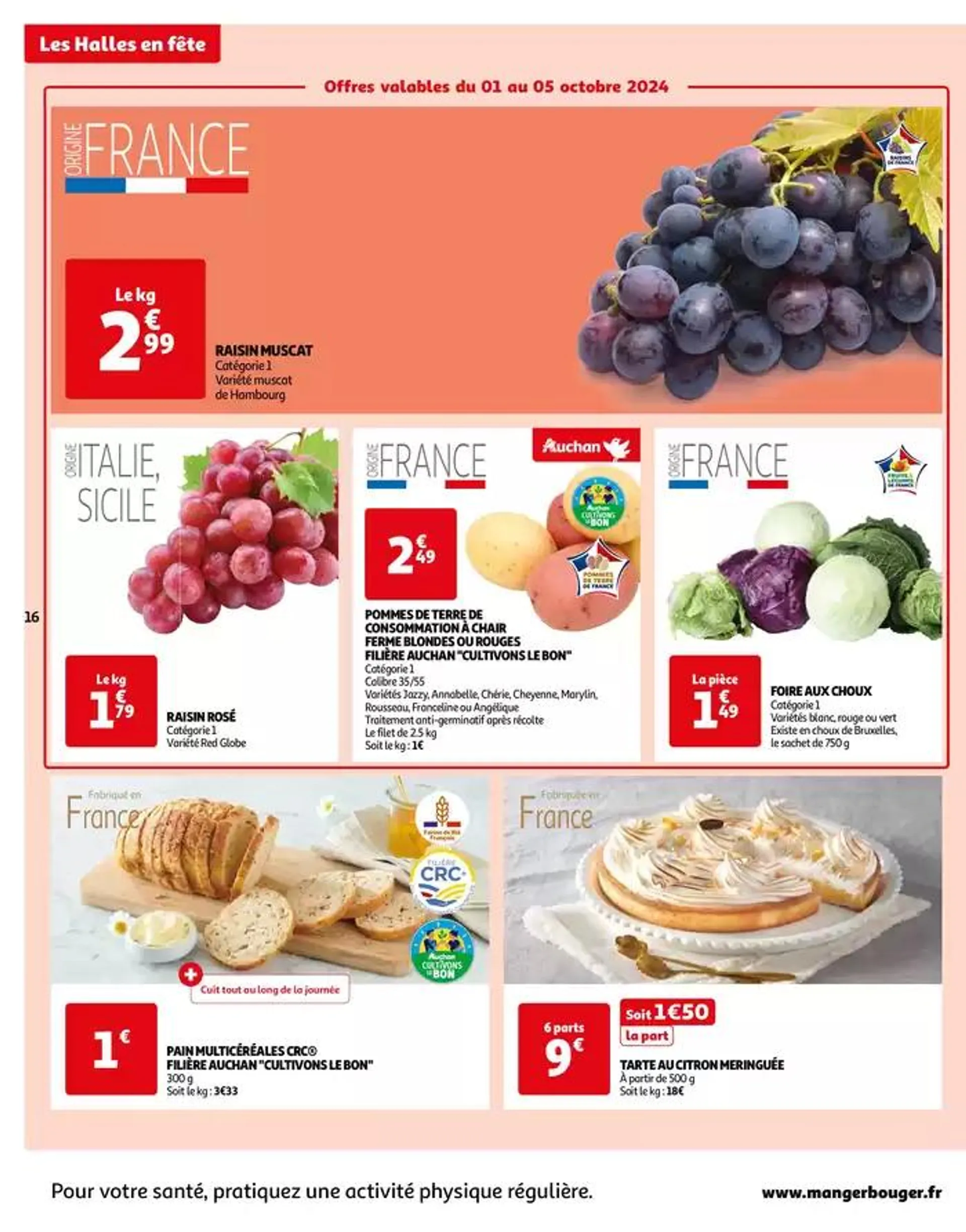 Cette semaine, plus de 3000 offres en magasin du 1 octobre au 7 octobre 2024 - Catalogue page 16