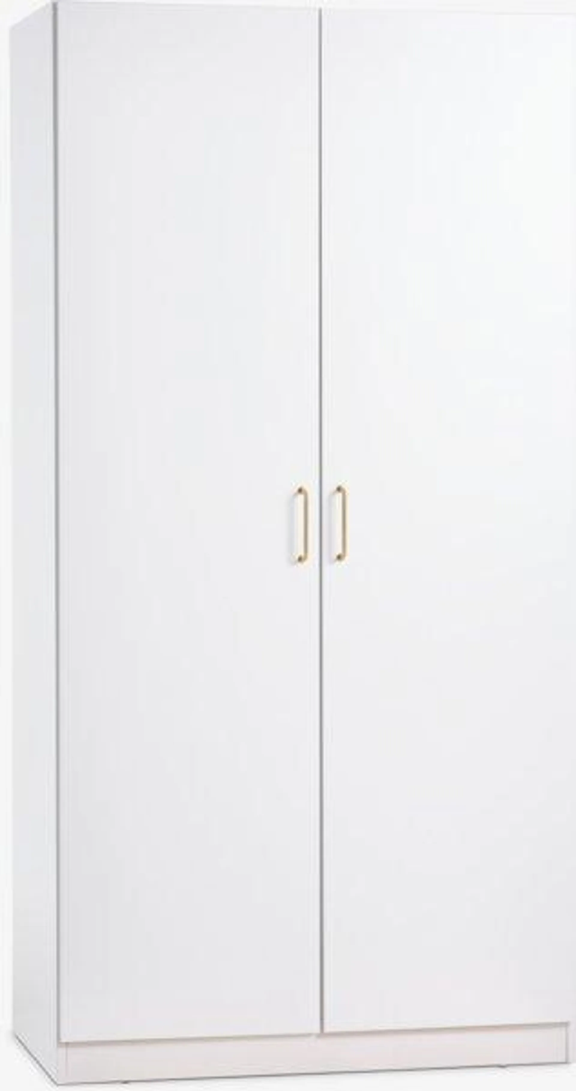 Armoire VIBY 101x200 2 portes blanc