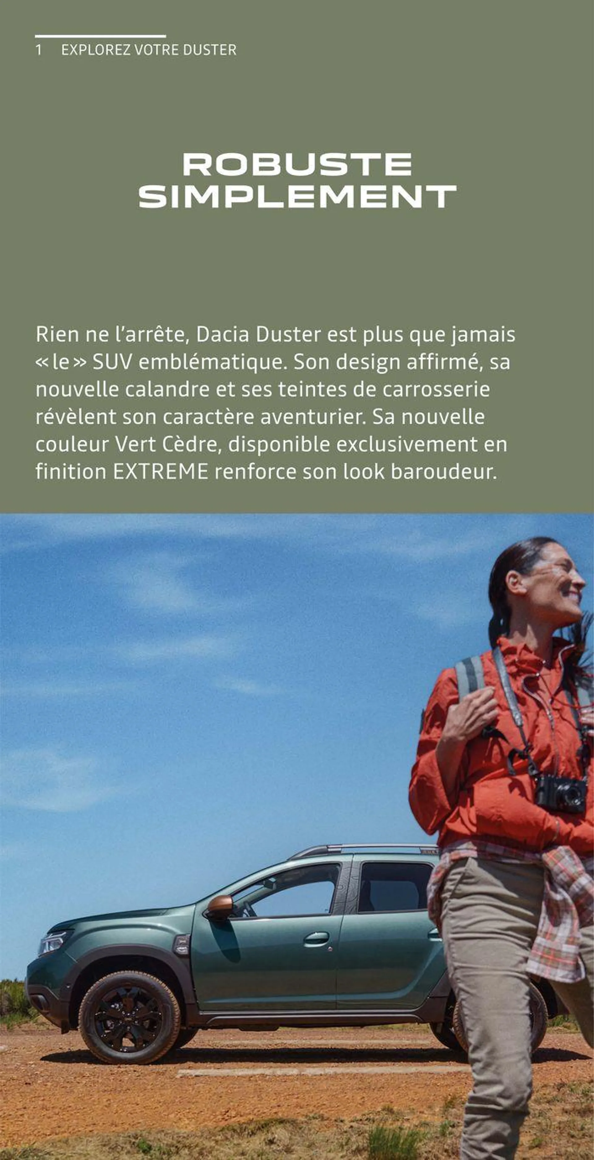 Dacia Duster du 4 juillet au 31 janvier 2025 - Catalogue page 4