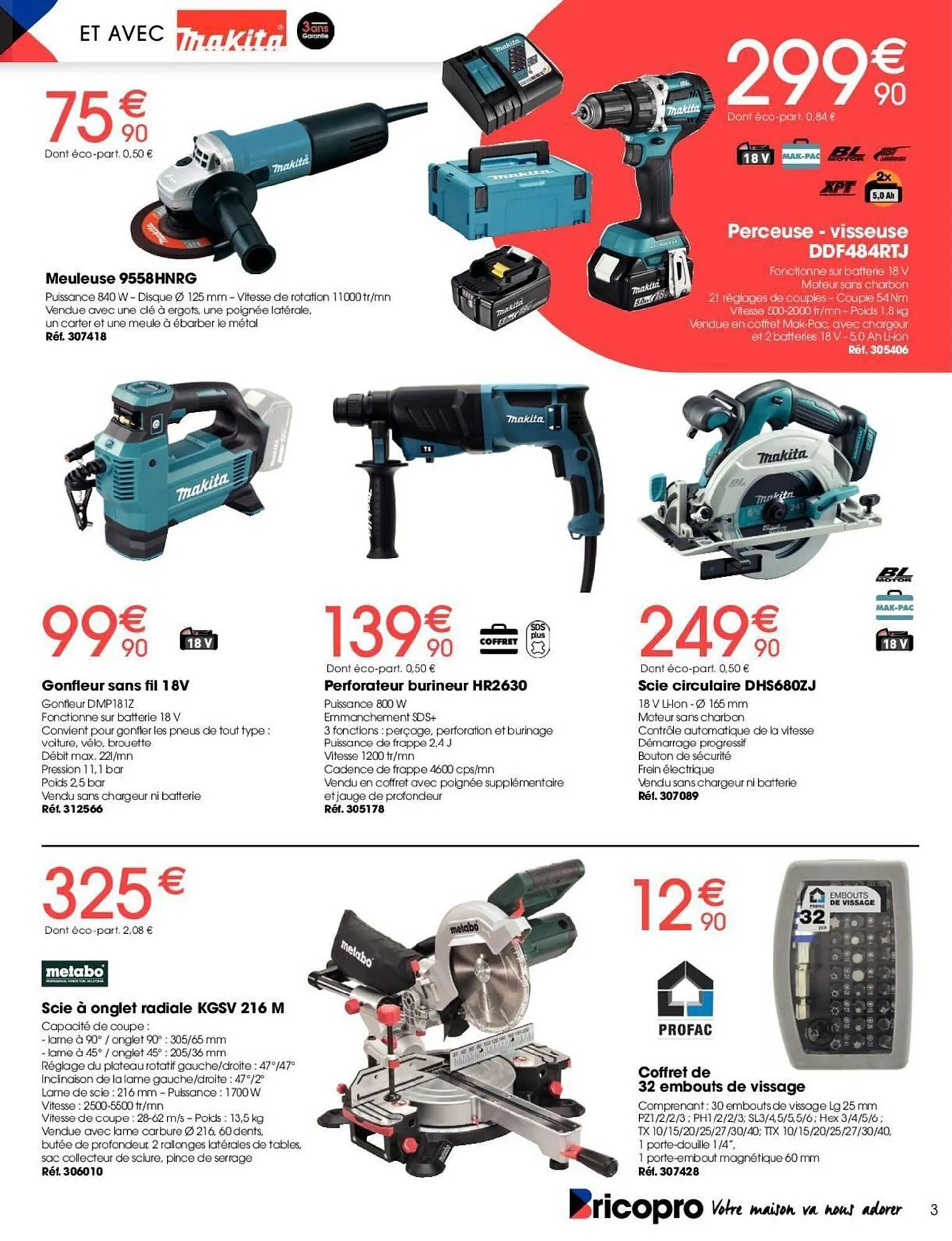 Catalogue Brico Pro du 7 mai au 25 mai 2024 - Catalogue page 3