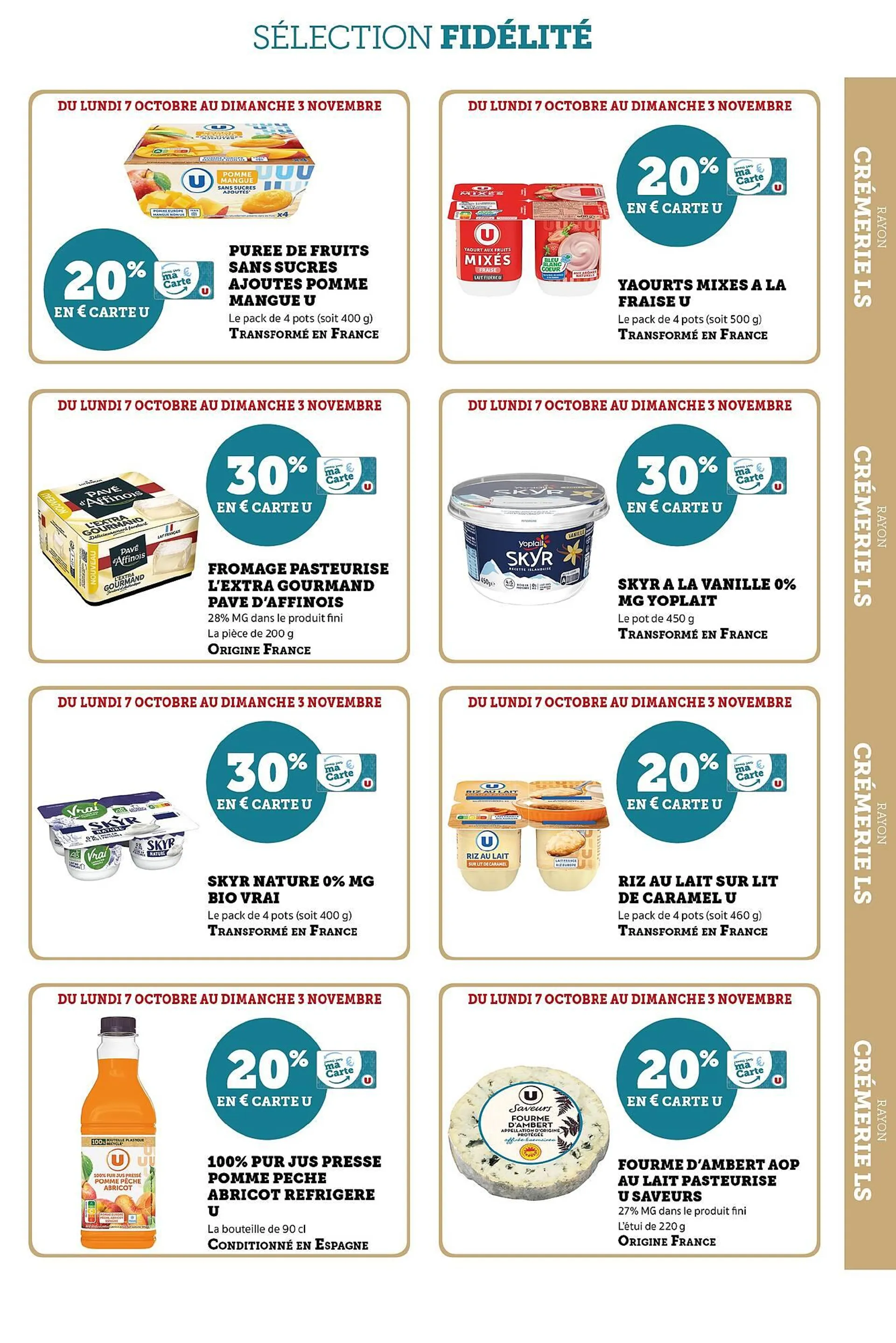 Catalogue Super U du 7 octobre au 3 novembre 2024 - Catalogue page 9