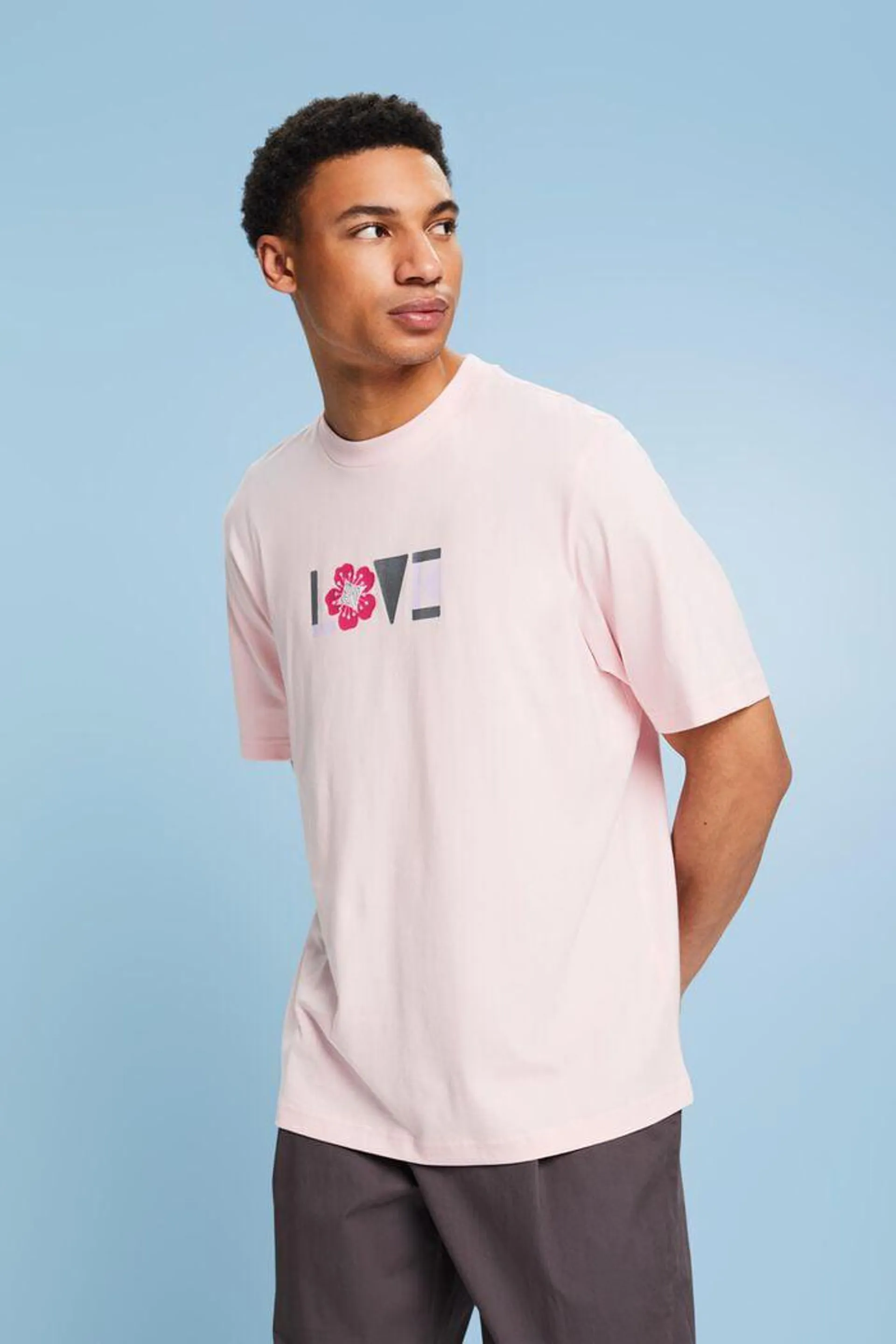 T-shirt unisexe en coton Pima imprimé