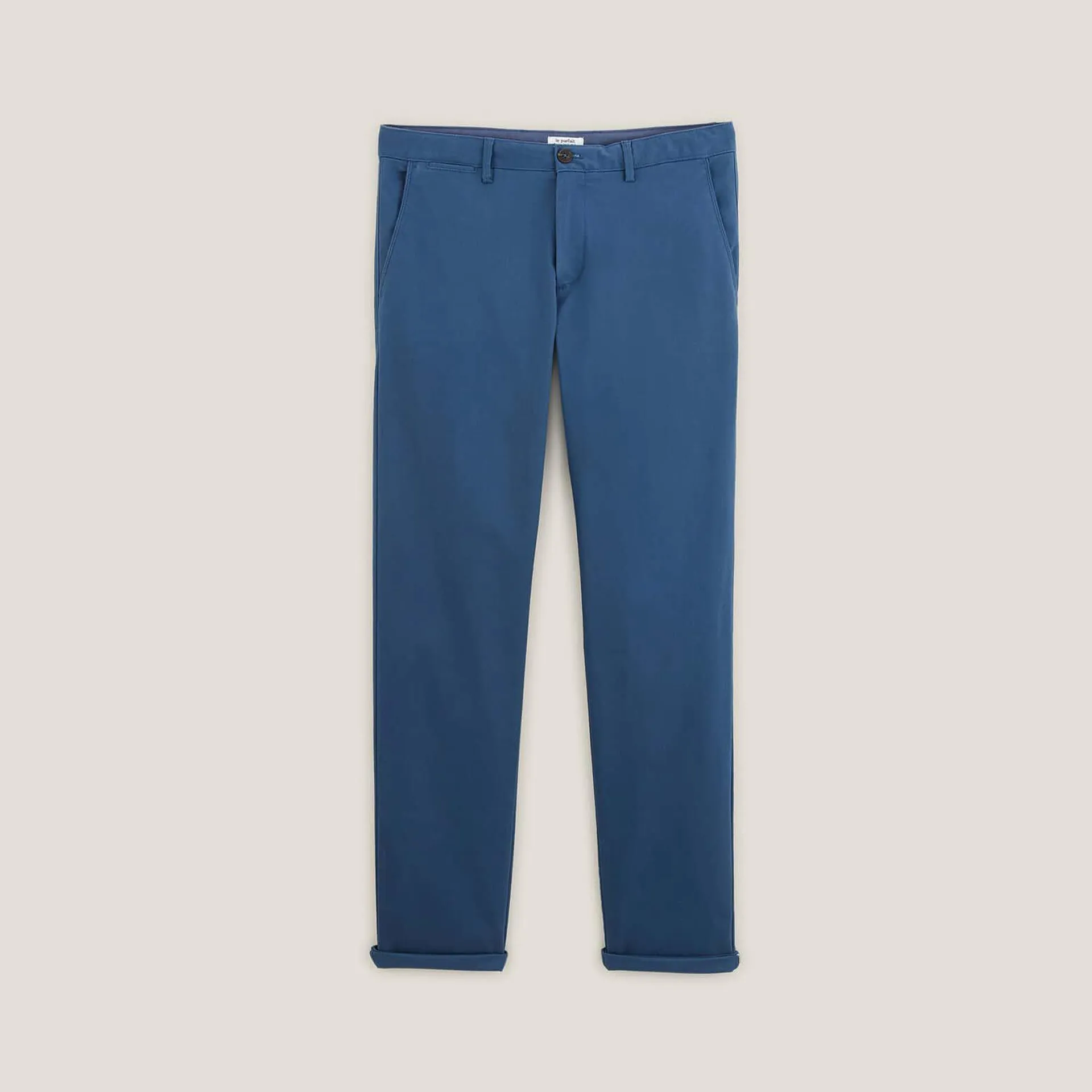 Pantalon chino regular "le parfait by JULES" - bleu