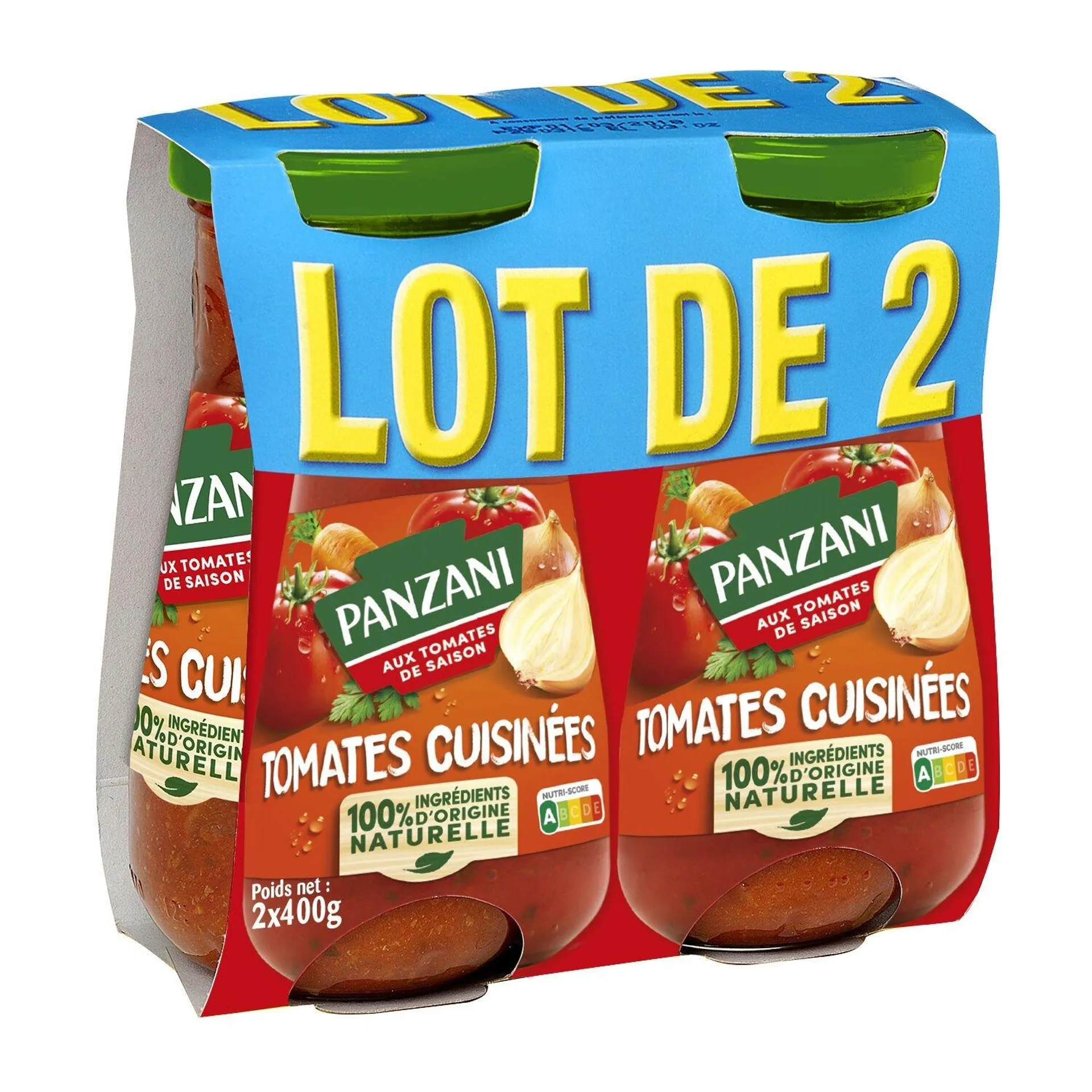 Sauce tomate cuisiné PANZANI