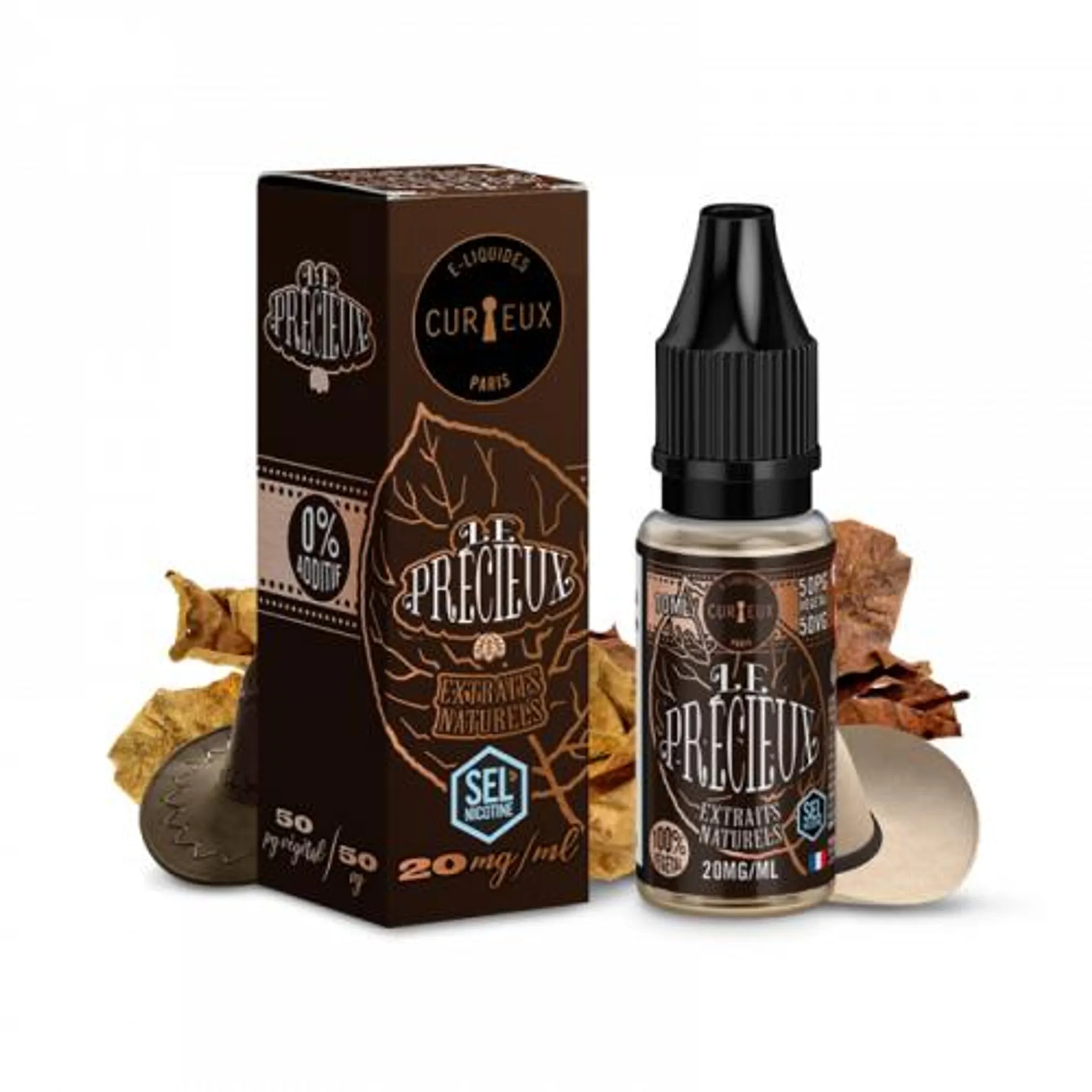 E-Liquide LE PRECIEUX SDN 10 ml - Curieux