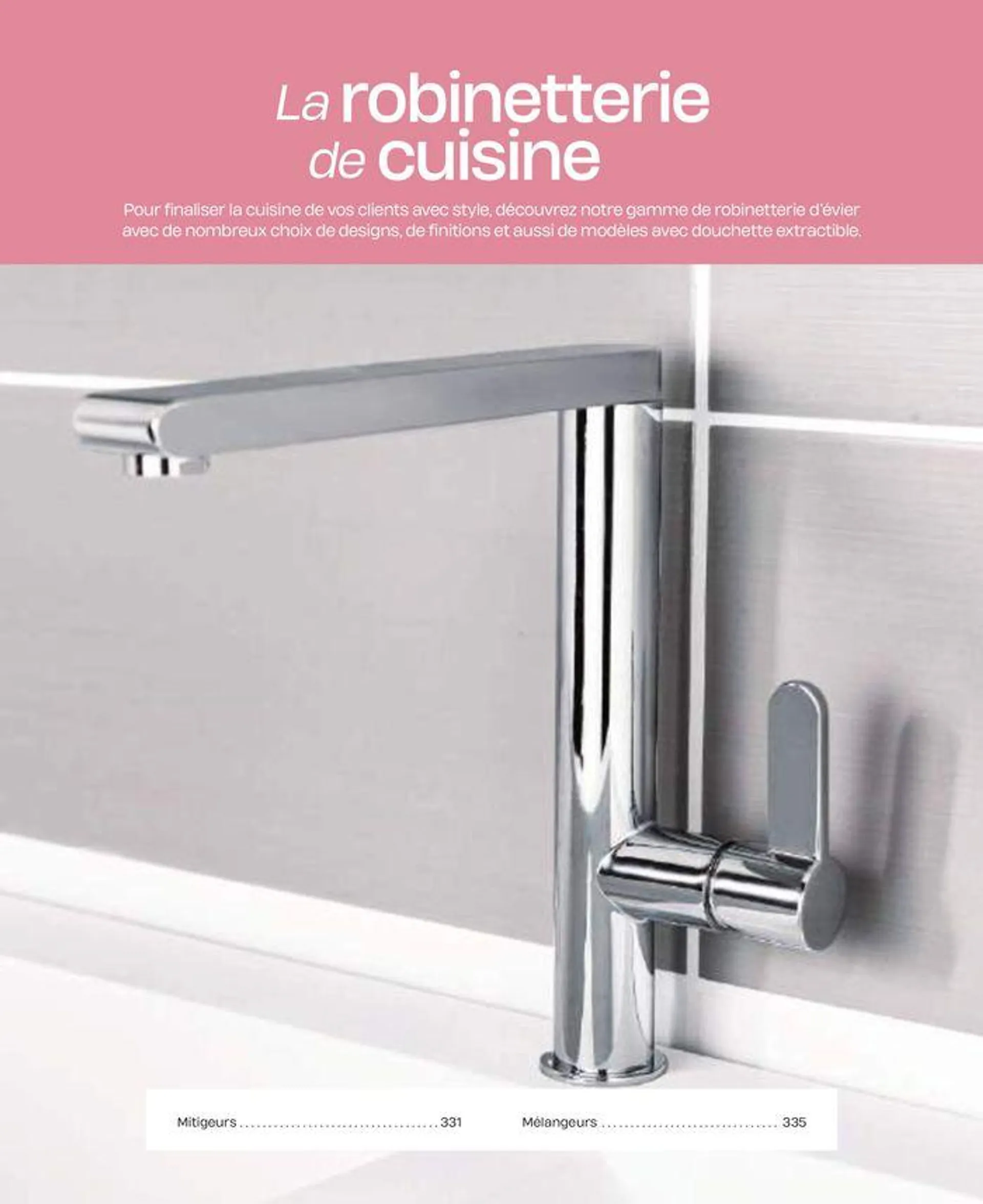 La salle de bain en toute sérénité du 2 juillet au 31 décembre 2024 - Catalogue page 329