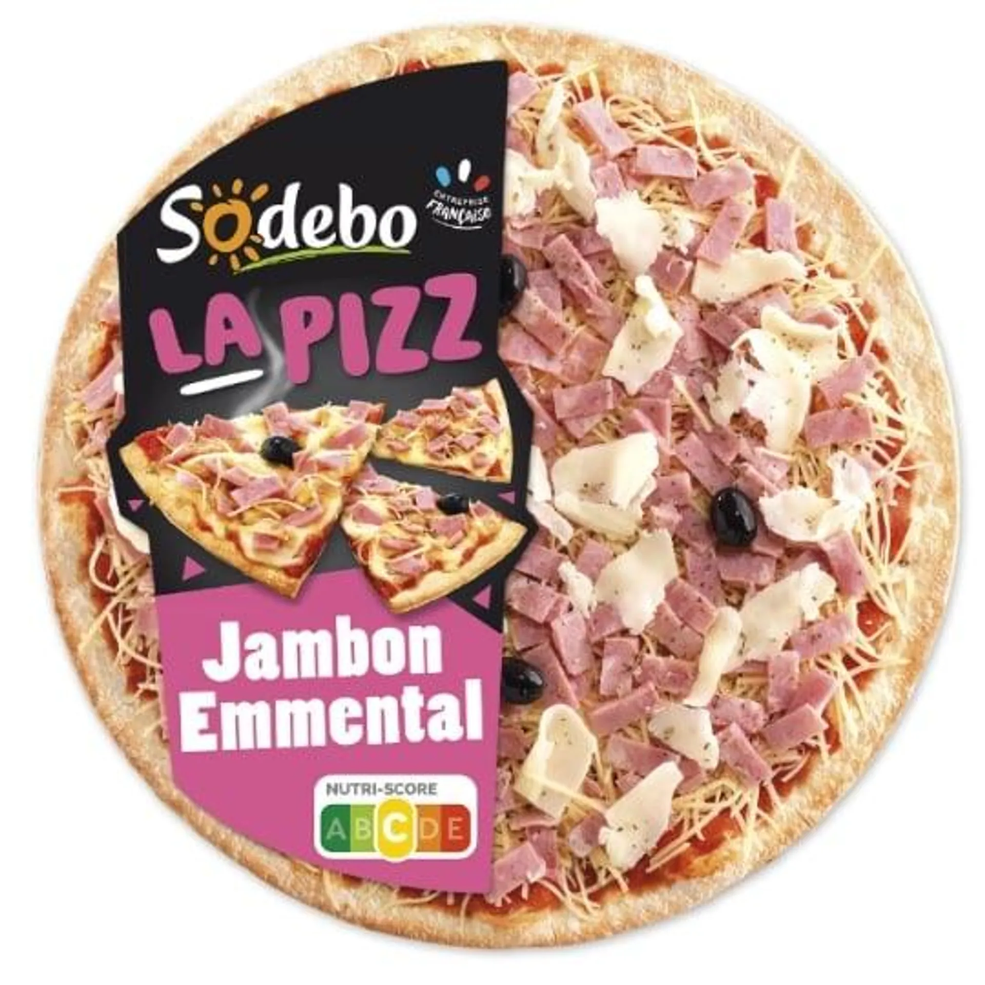 Pizza Jambon emmental SODEBO