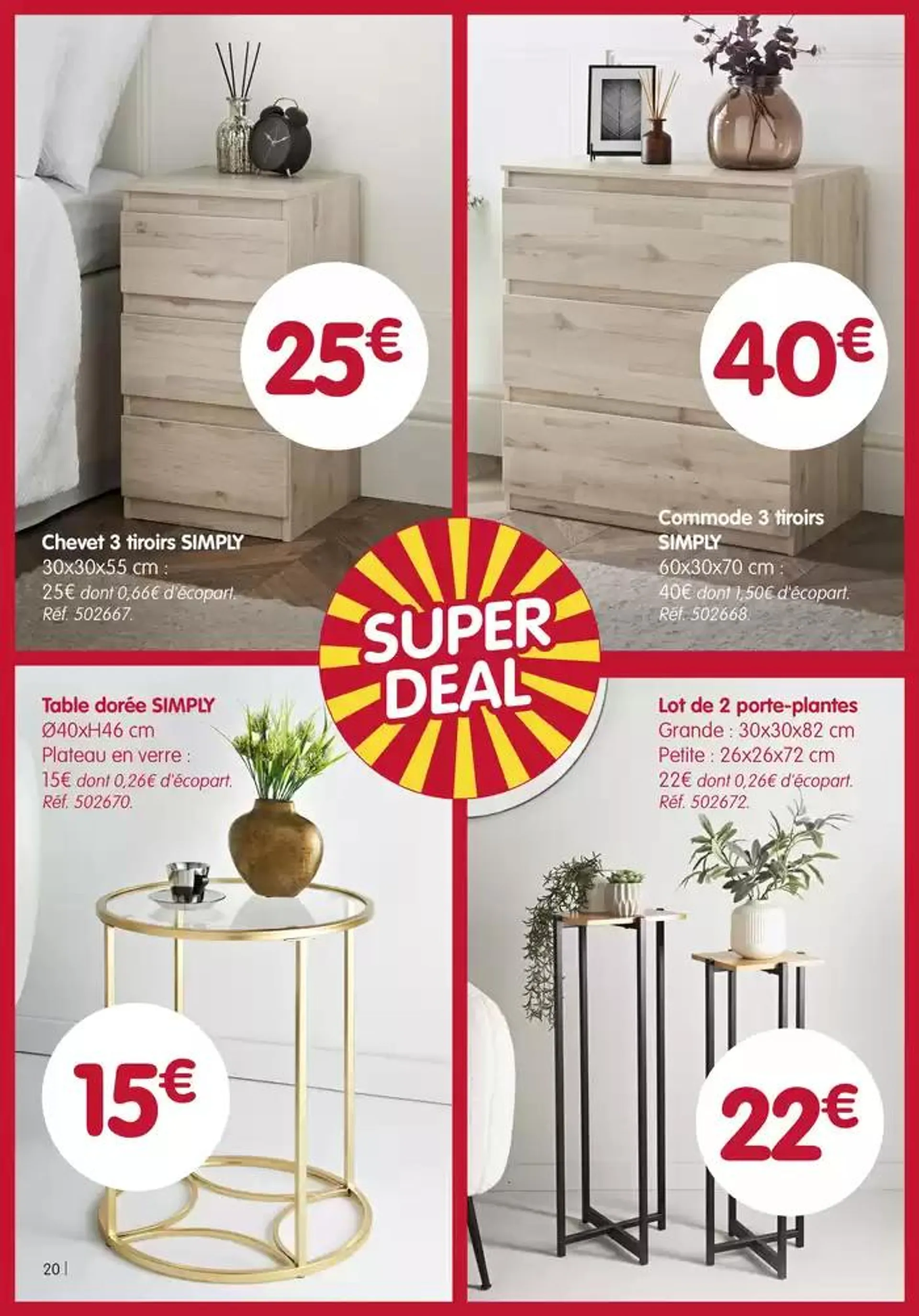 B&M: Super Deal du 26 décembre au 28 janvier 2025 - Catalogue page 20