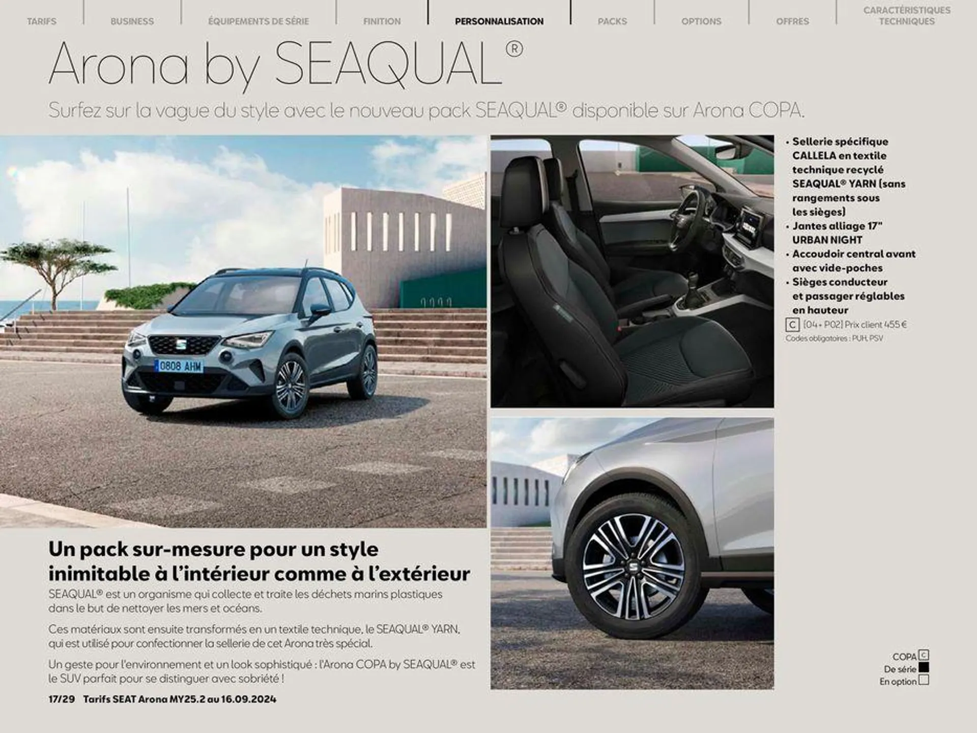 SEAT Arona du 24 septembre au 24 septembre 2025 - Catalogue page 17