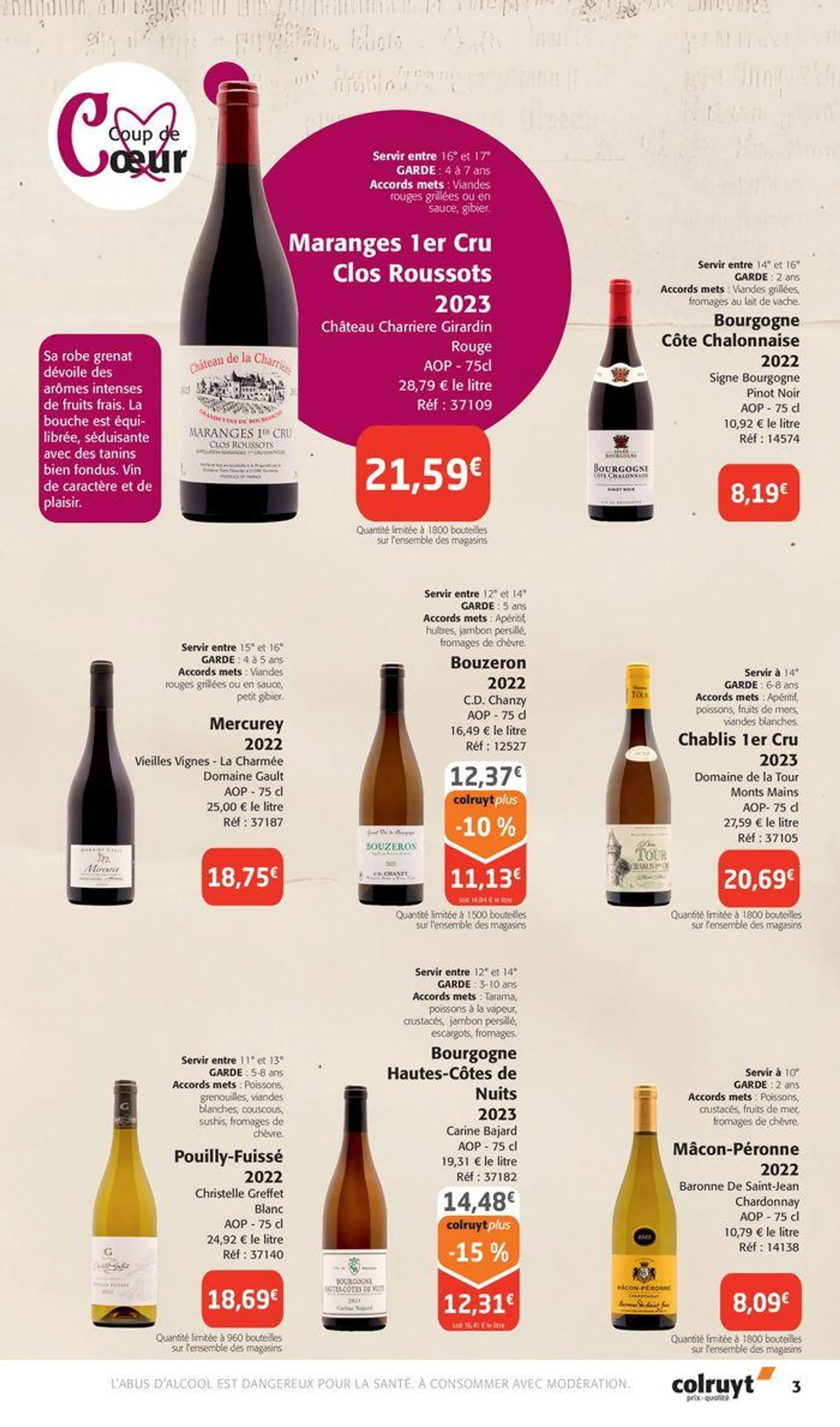 Foire aux vins du 29 septembre au 13 octobre 2024 - Catalogue page 3