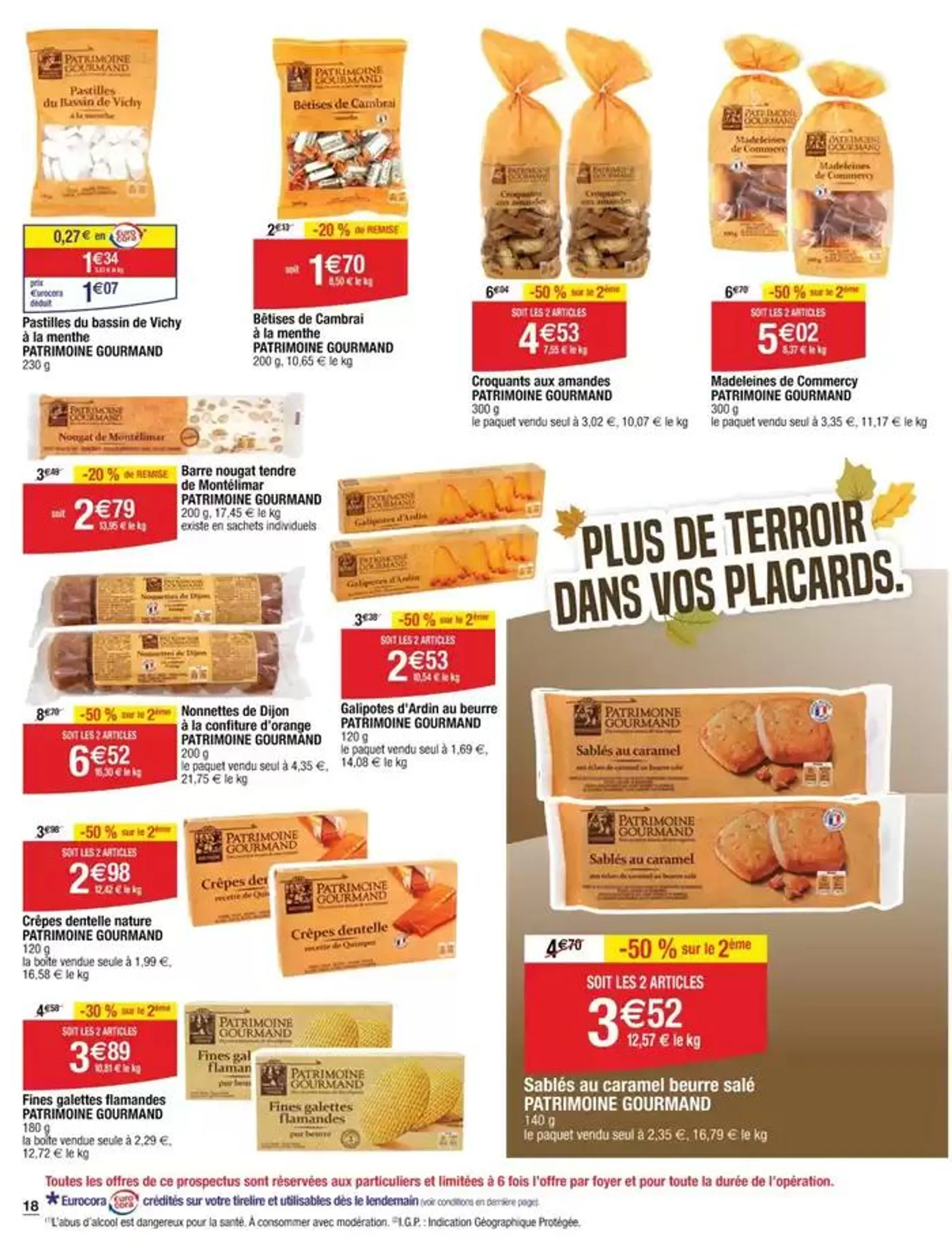 Plus de terroir dans vos placards du 8 octobre au 14 octobre 2024 - Catalogue page 9