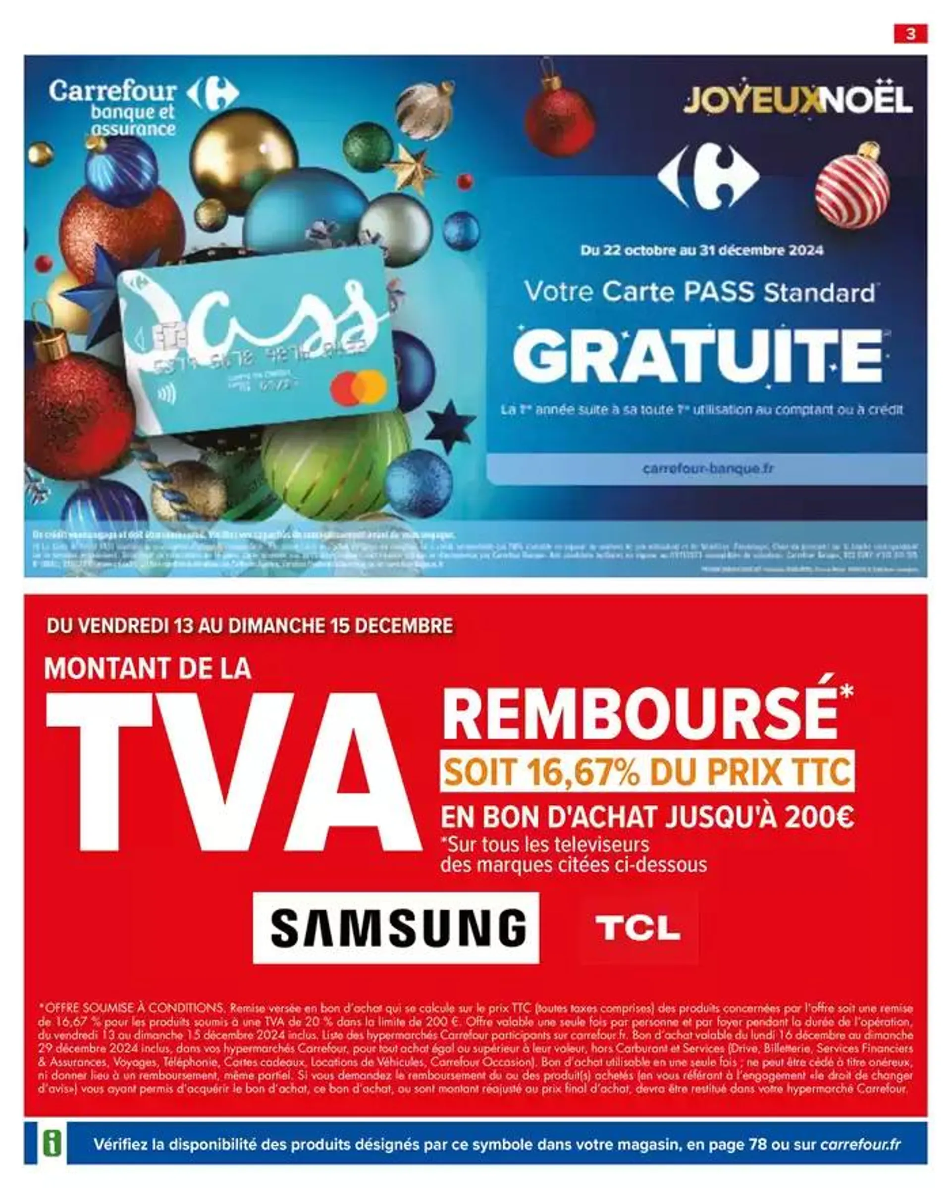 JOYEUX NOËL & MEILLEURS PRIX - 30% D'ÉCONOMIES du 10 décembre au 24 décembre 2024 - Catalogue page 9