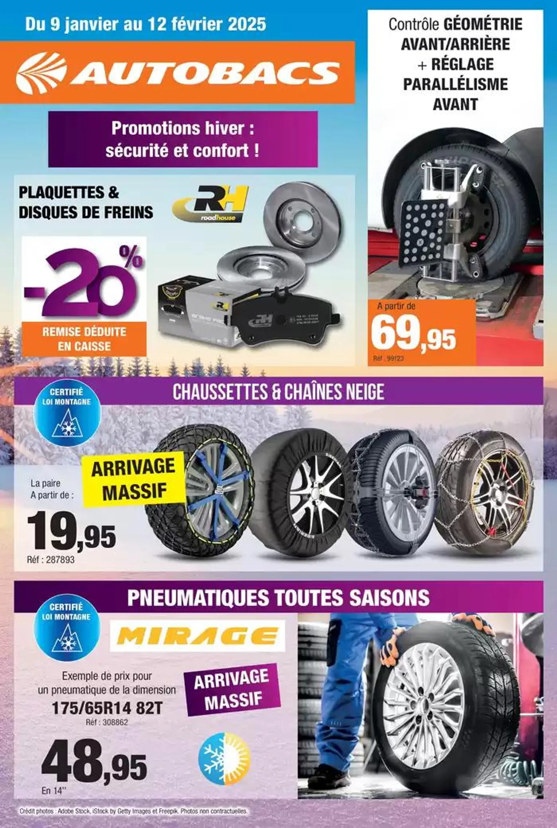 Promotions hiver : sécurité et confort ! - 1