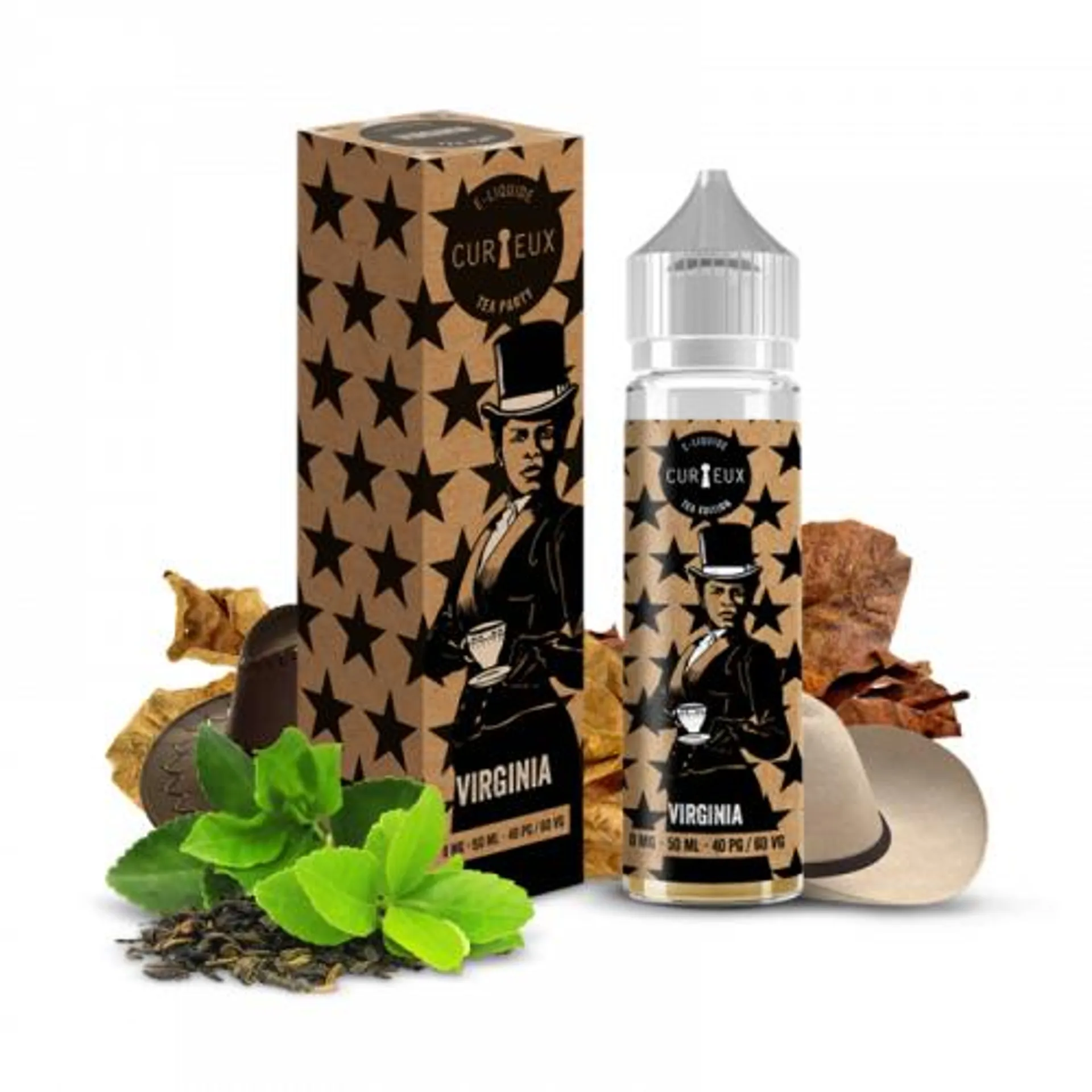 E-Liquide VIRGINIA 50 ml - Curieux Edition Tea