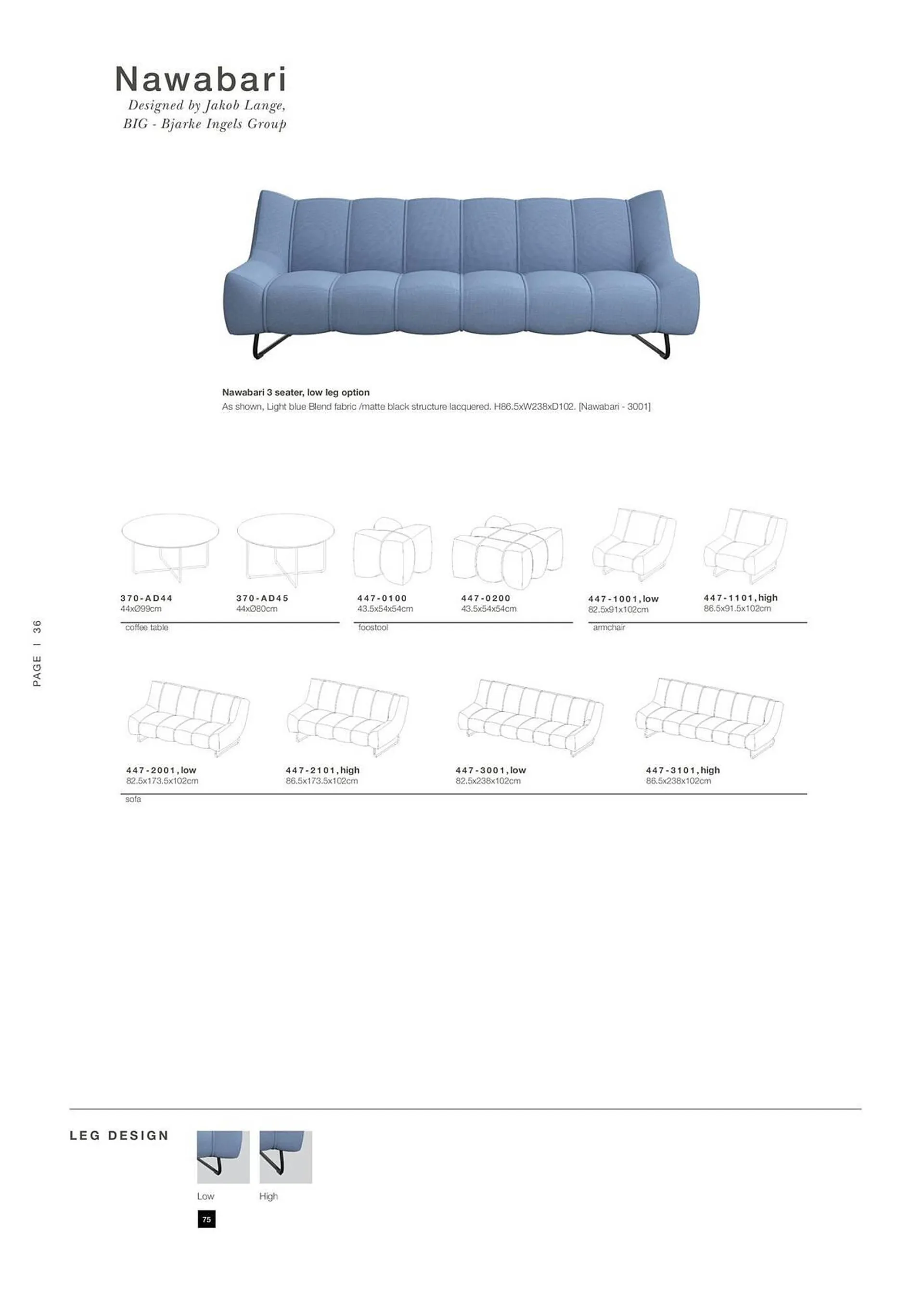 Catalogue BoConcept du 9 avril au 31 décembre 2024 - Catalogue page 36