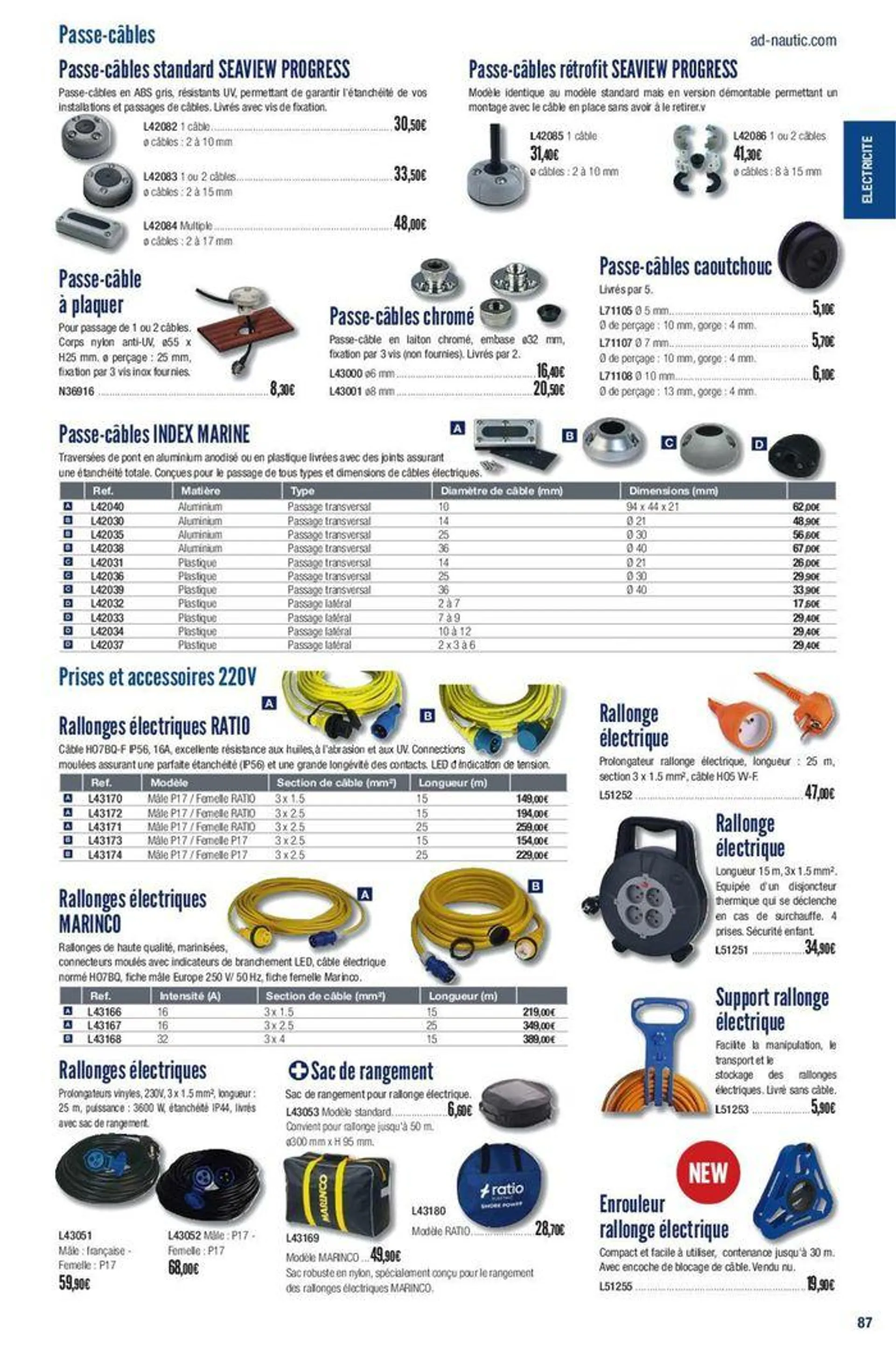 Catalogue Accastillage Diffusion du 1 mars au 31 octobre 2024 - Catalogue page 431