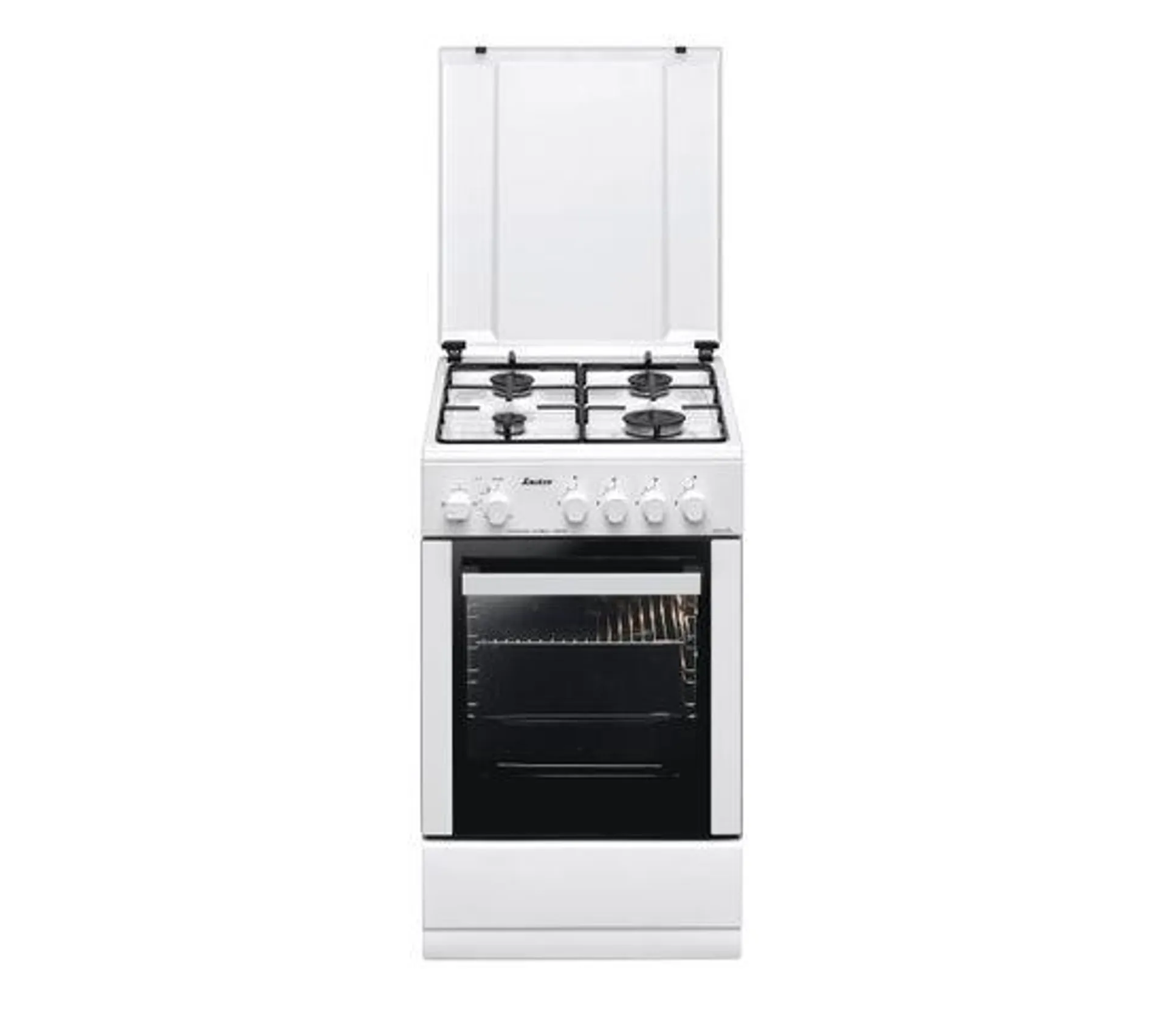 SAUTER Cuisinière gaz SCG1553W 4 foyers gaz Blanc