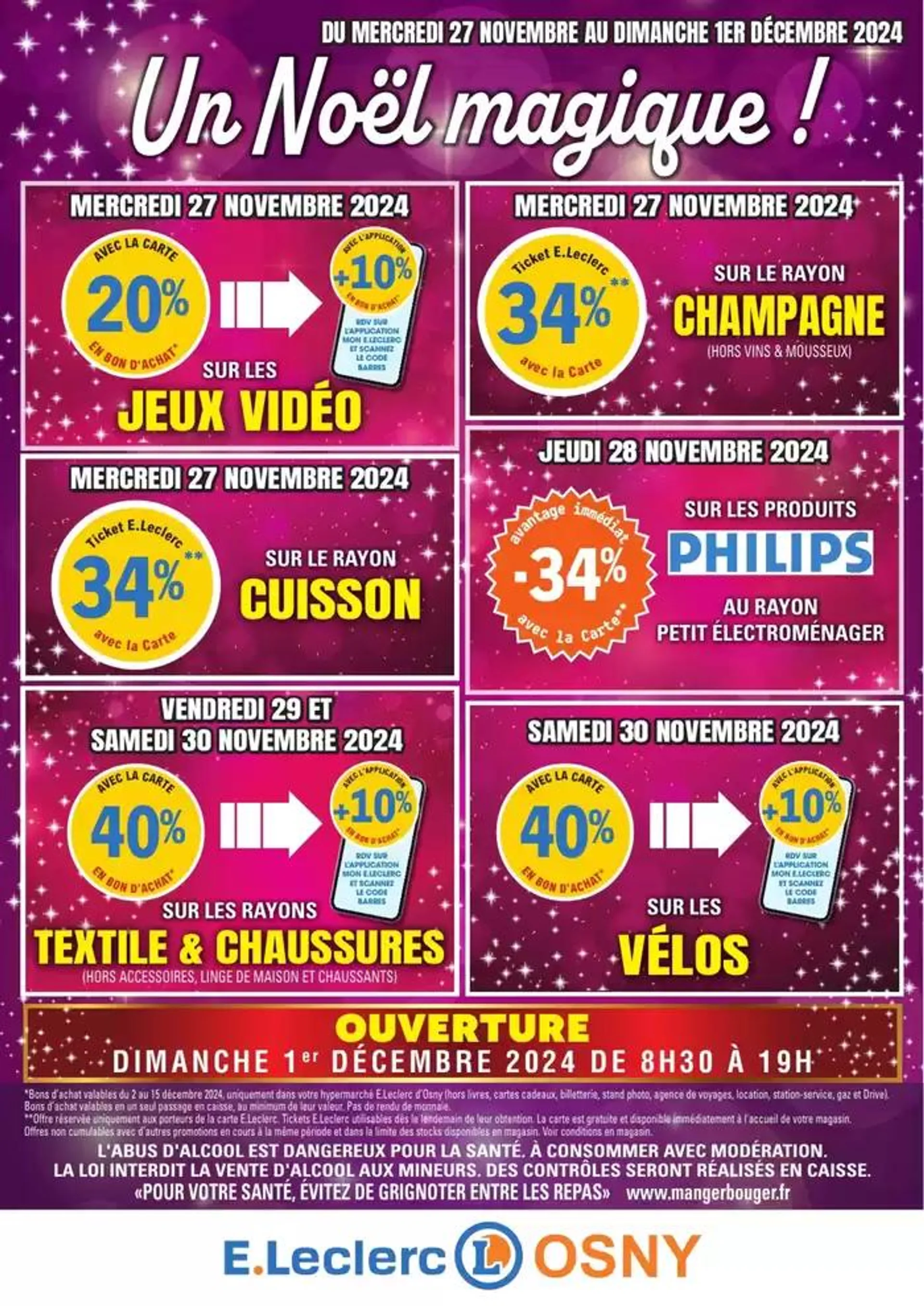 Fêtes N°1 - Osny du 27 novembre au 1 décembre 2024 - Catalogue page 1