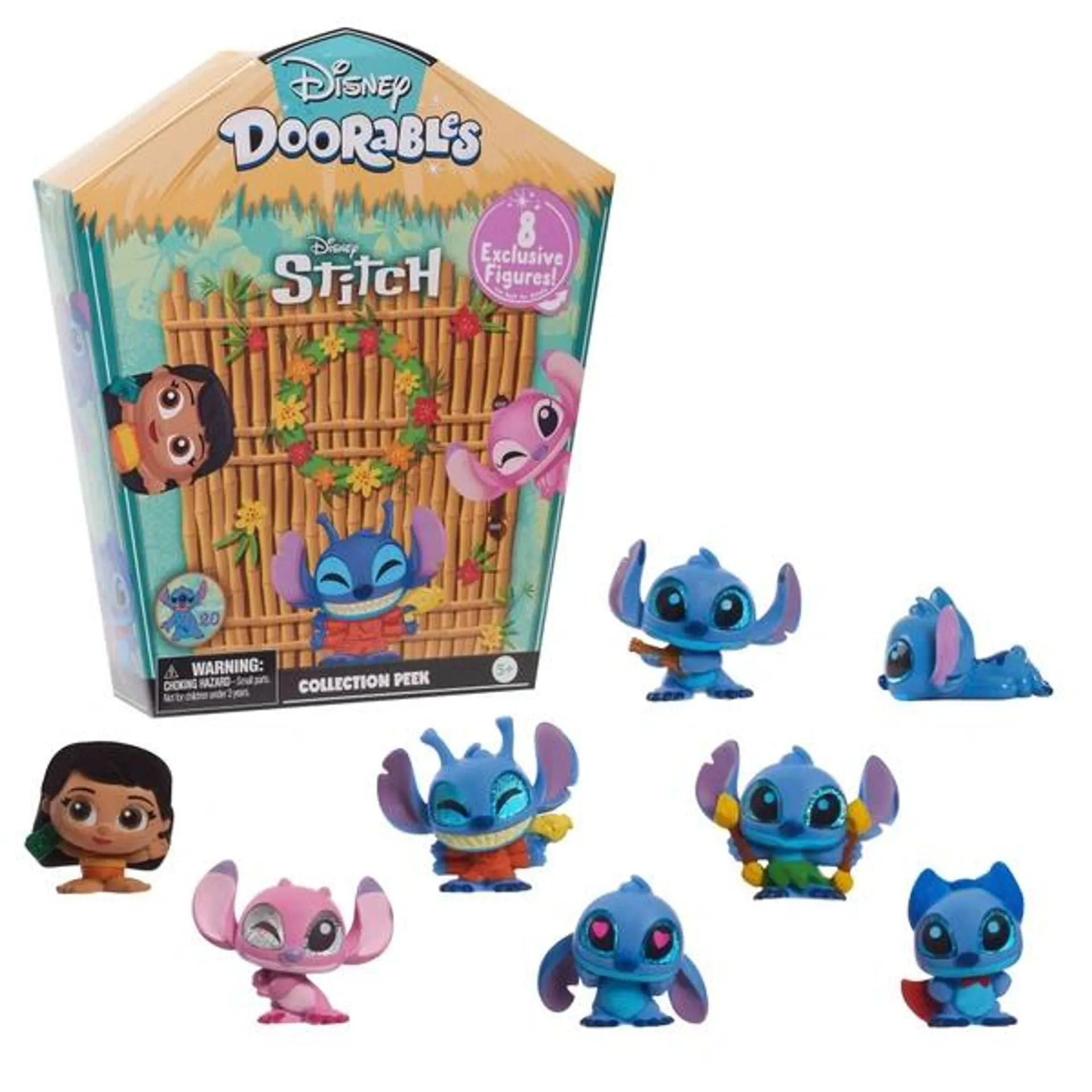 Disney Doorables - Disney Stitch Collection Peek Coffret 8 Figurines