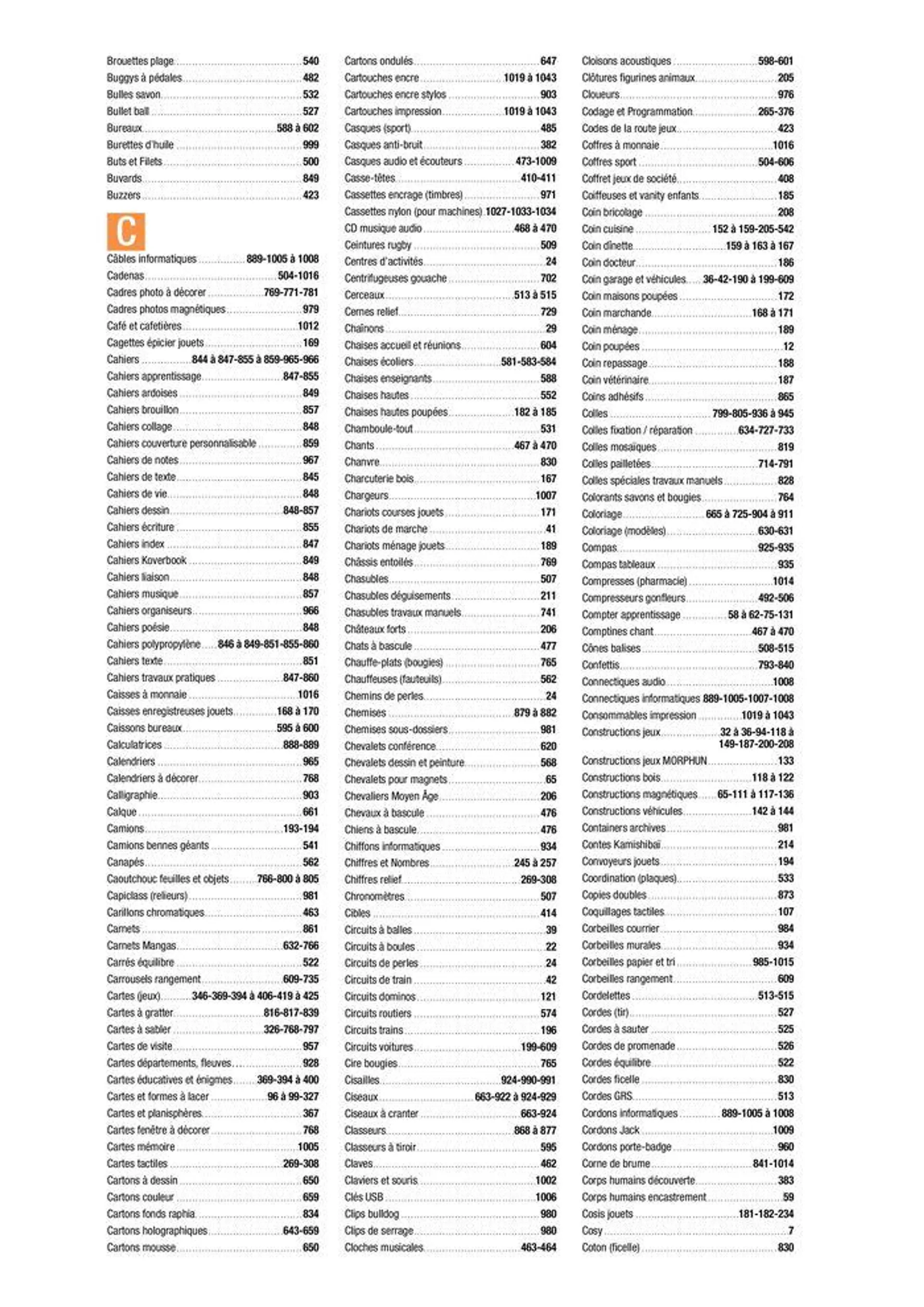 Education & Loisirs 2024 du 4 mars au 31 décembre 2024 - Catalogue page 18