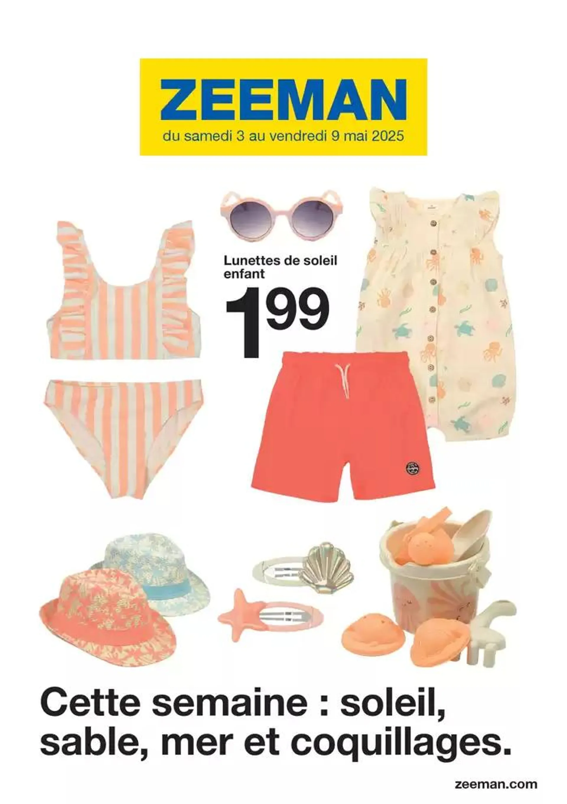 Cette semaine : soleil, sable, mer et coquillages - 1
