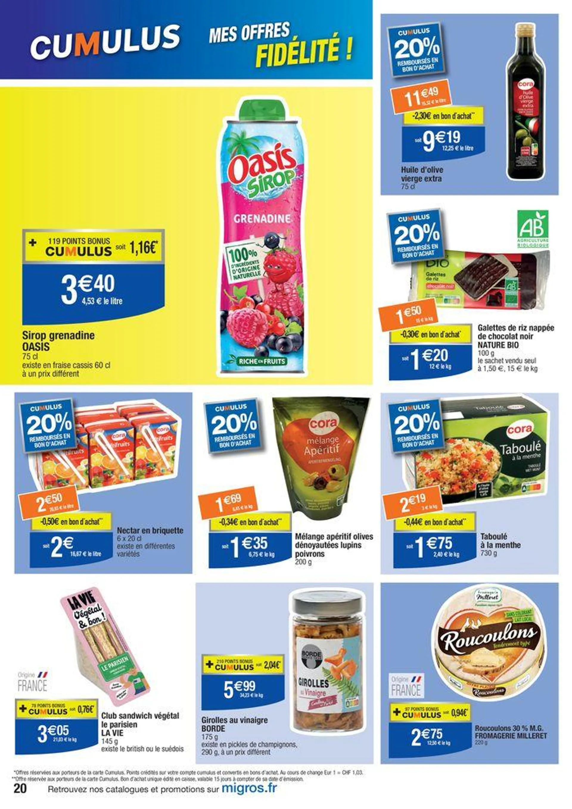 Mieux pour mon pouvoir d’achat du 9 juillet au 14 juillet 2024 - Catalogue page 20