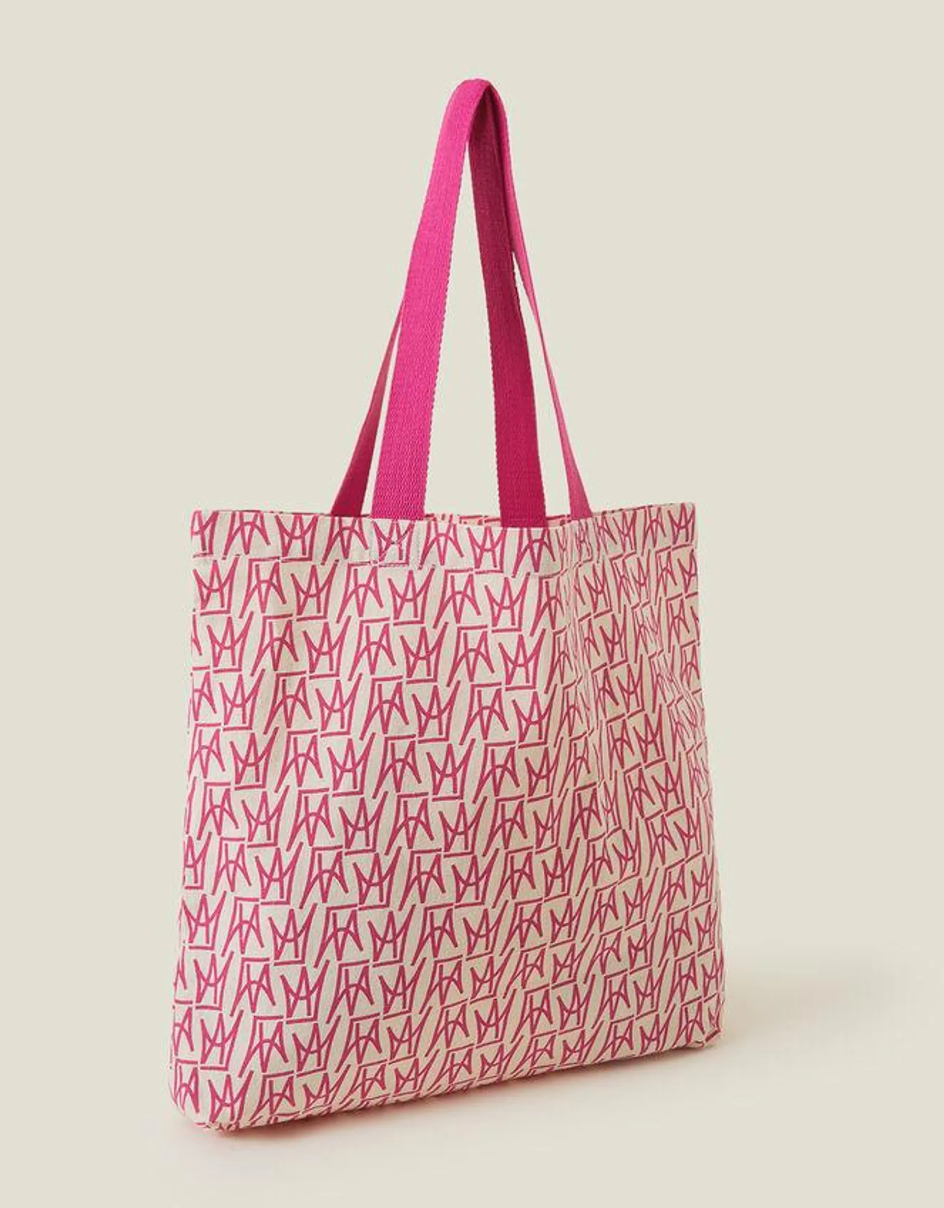 Crown Print Shopper Bag