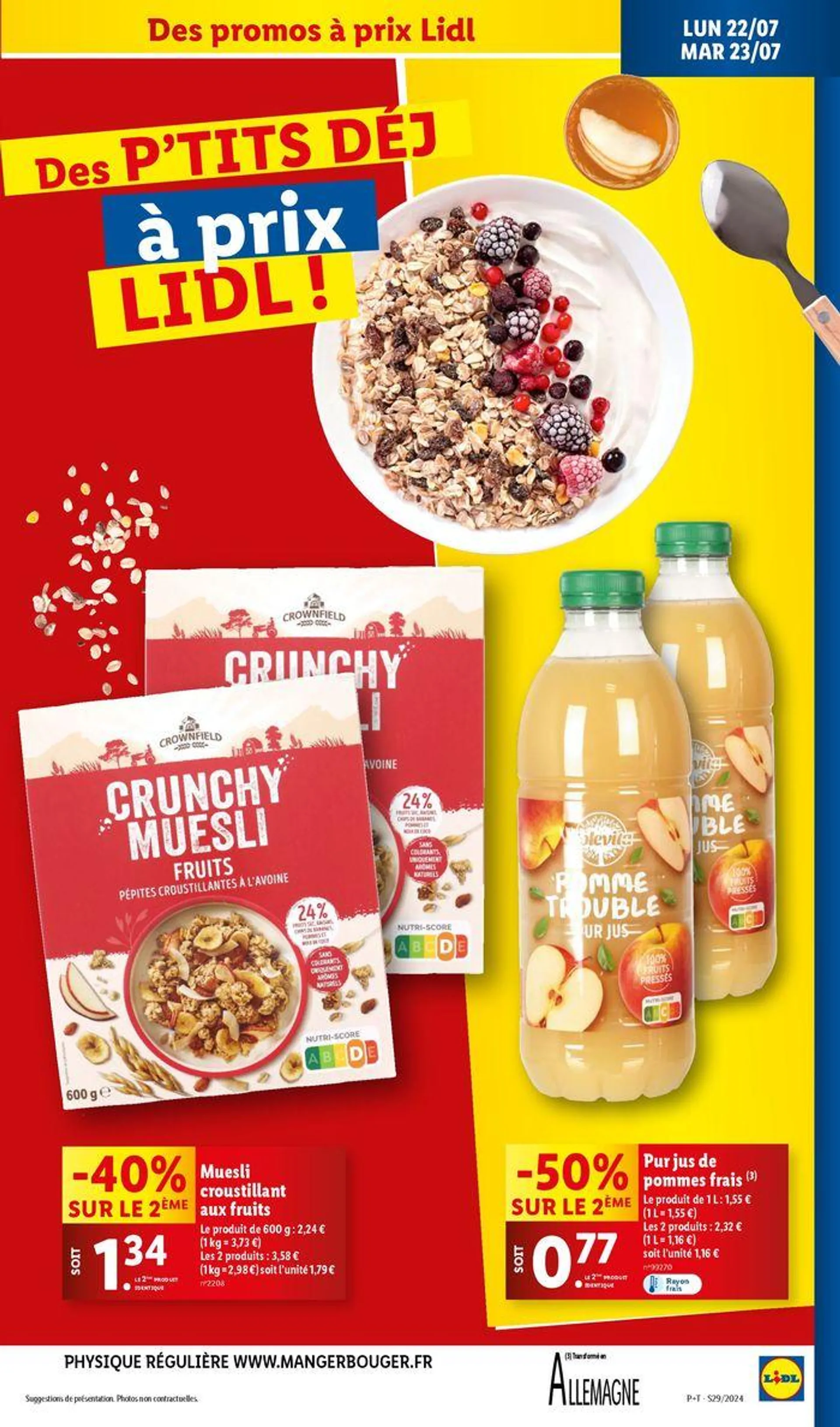 Faites le plein de courses et profitez des petits prix Lidl sur vos articles du quotidien  - 53