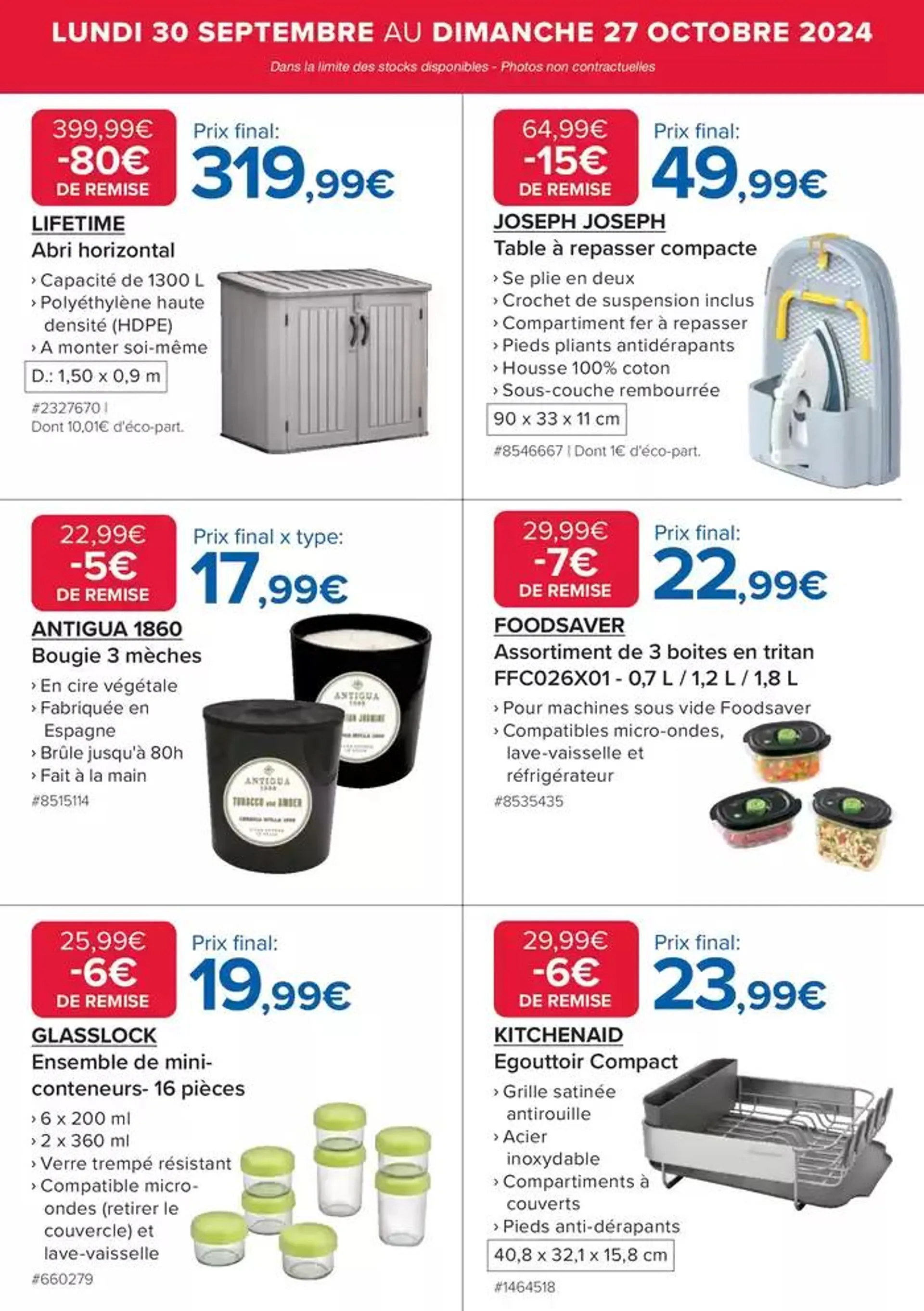 NOS OFFRES DU MOMENT du 1 octobre au 27 octobre 2024 - Catalogue page 5