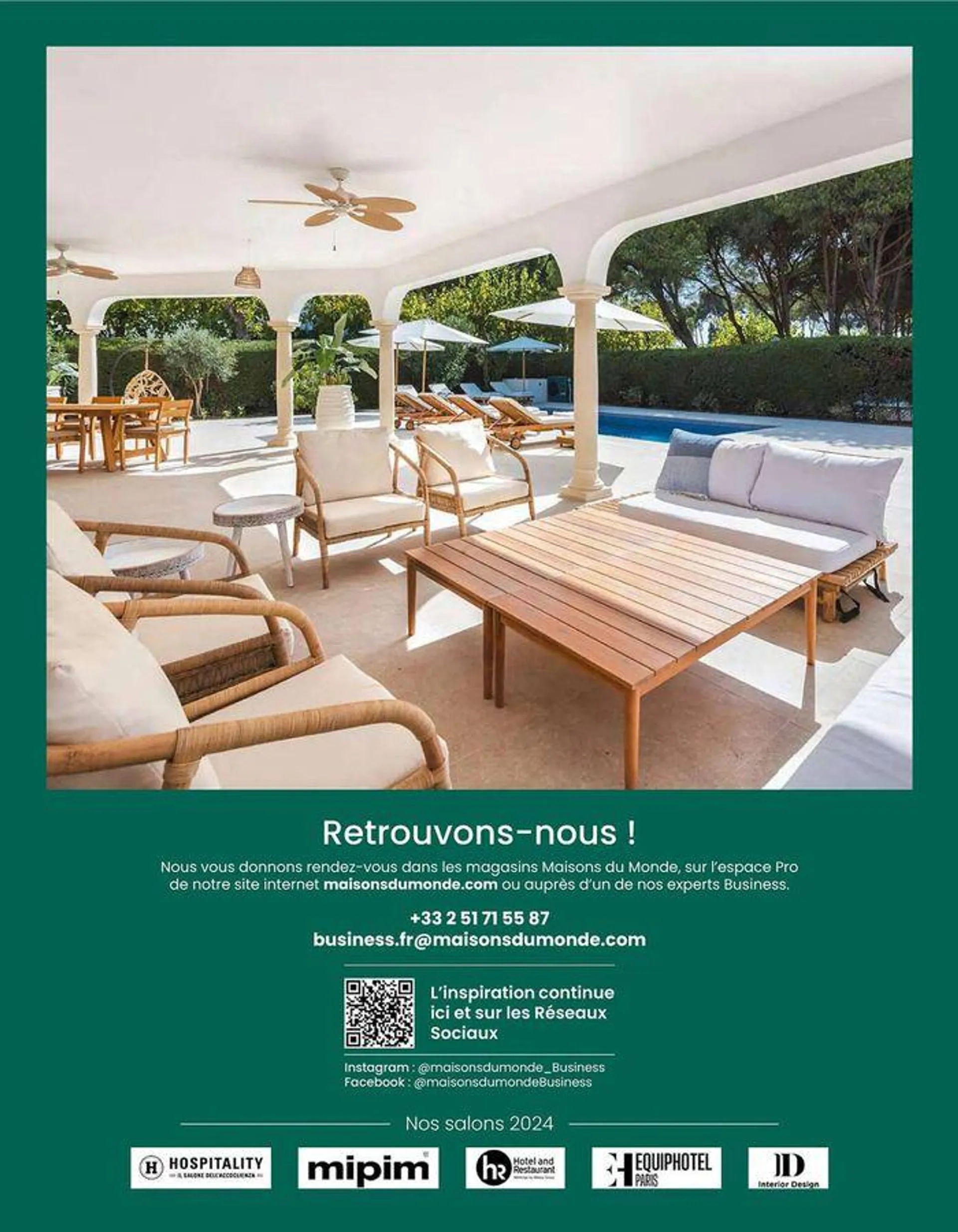  Maisons du Monde Business du 4 avril au 31 décembre 2024 - Catalogue page 26