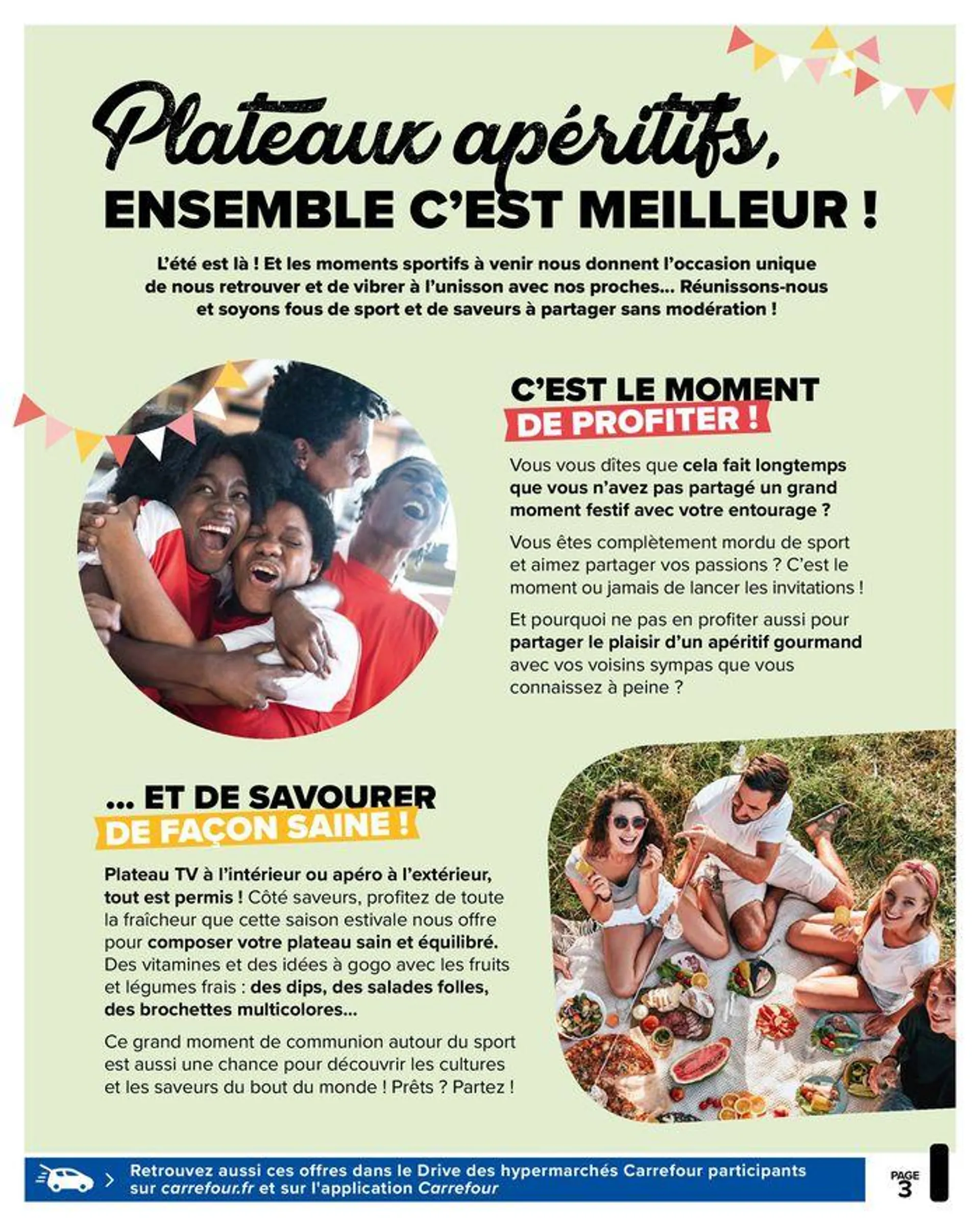 S’entraîner à bien manger du 9 juillet au 22 juillet 2024 - Catalogue page 3