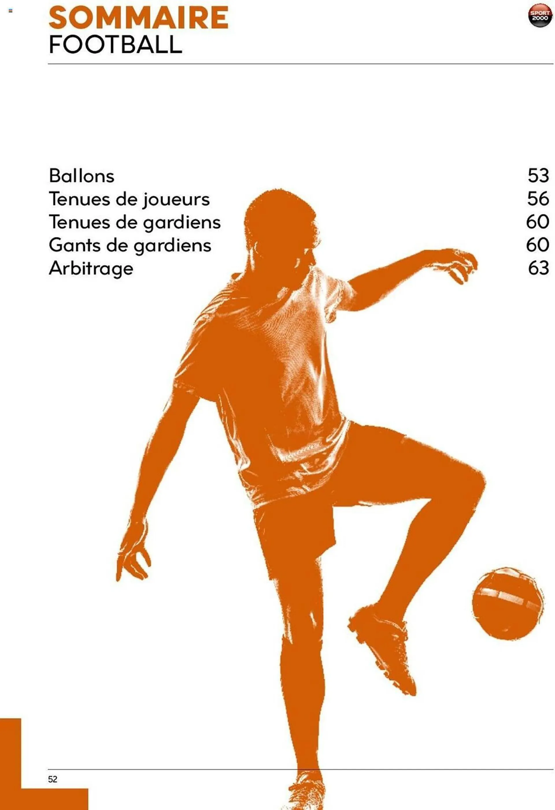 Catalogue Sport 2000 du 28 mai au 31 décembre 2025 - Catalogue page 52