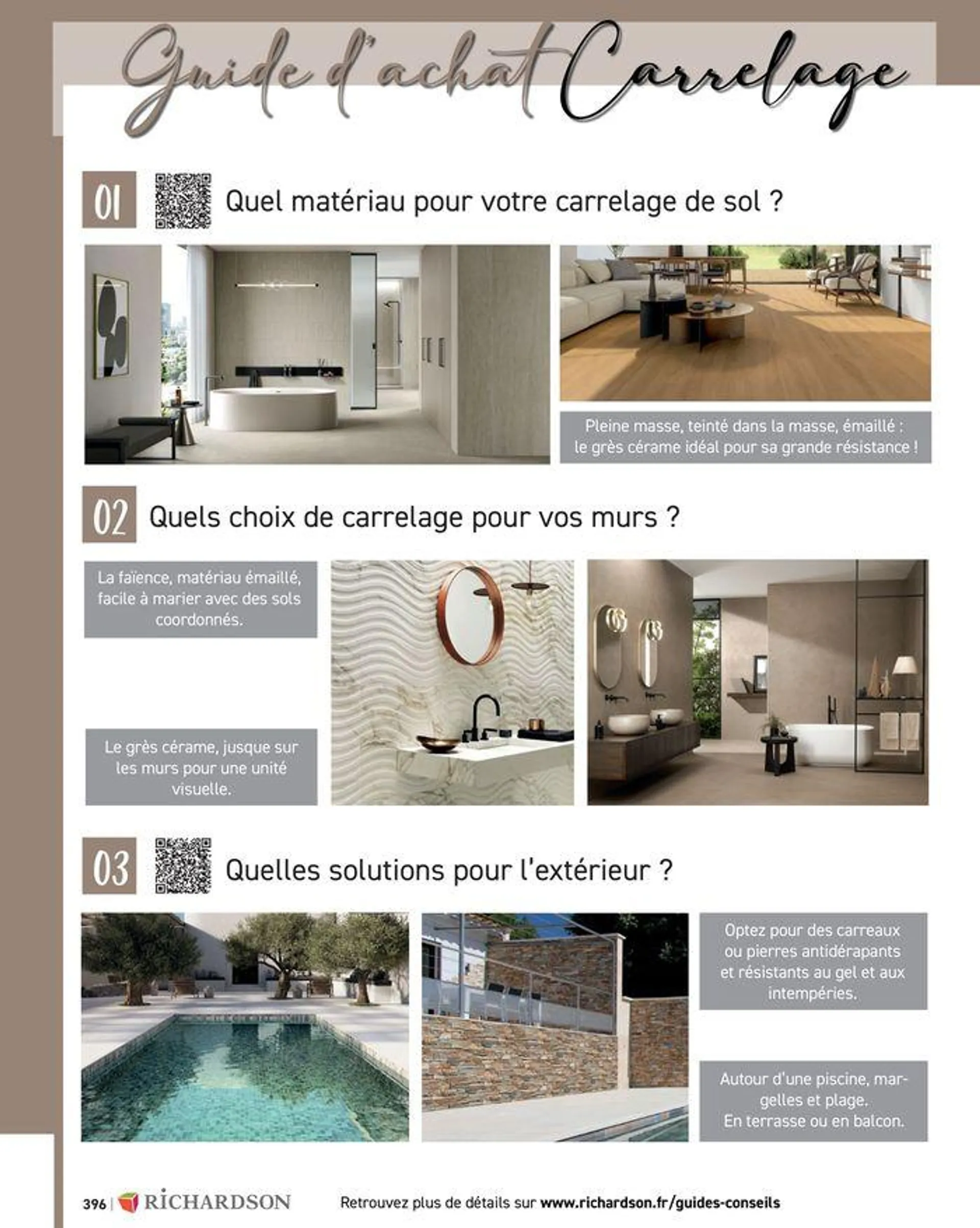 Salle de bains et carrelage 2024 du 23 mai au 31 décembre 2024 - Catalogue page 398