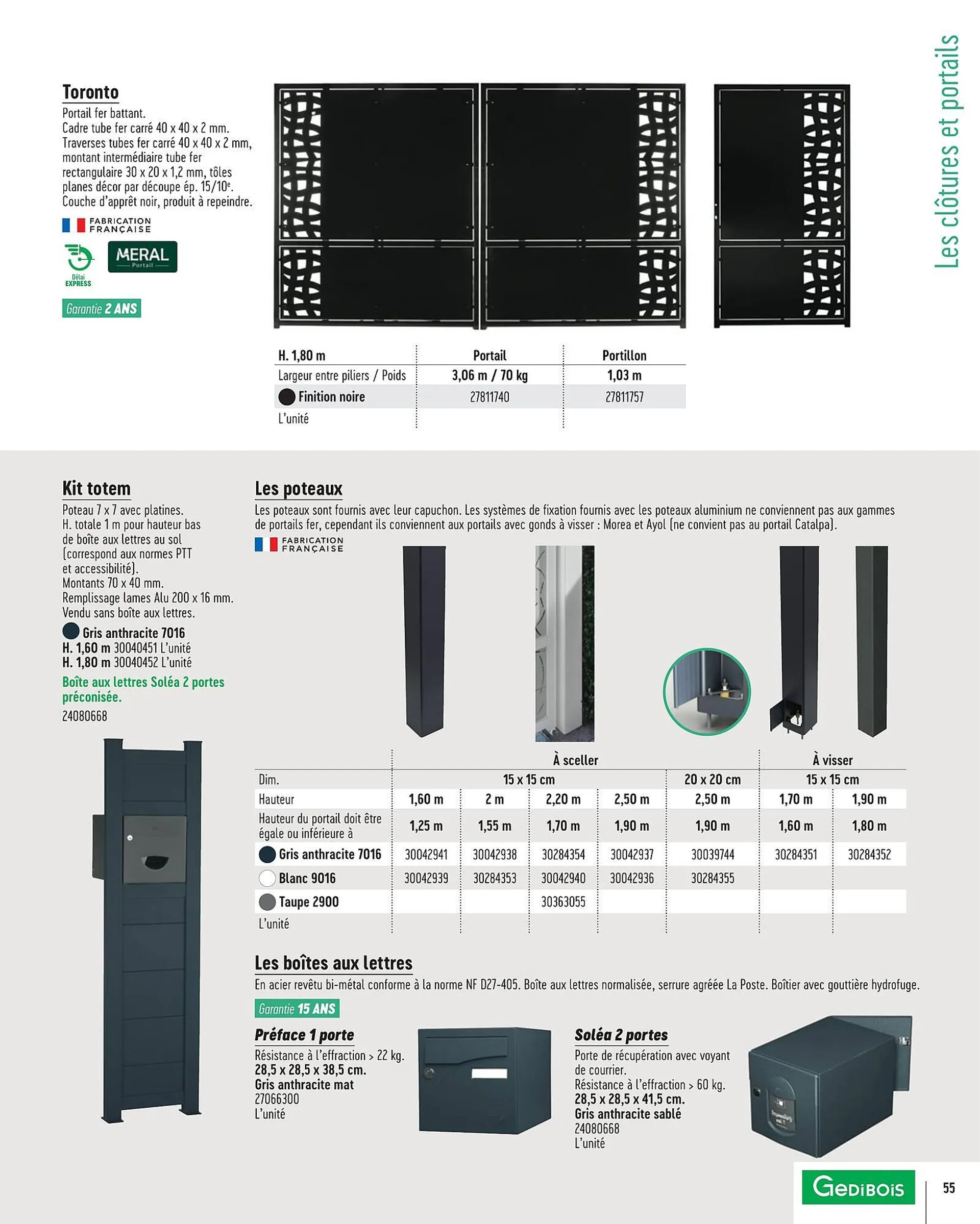 Catalogue Gédibois - 55