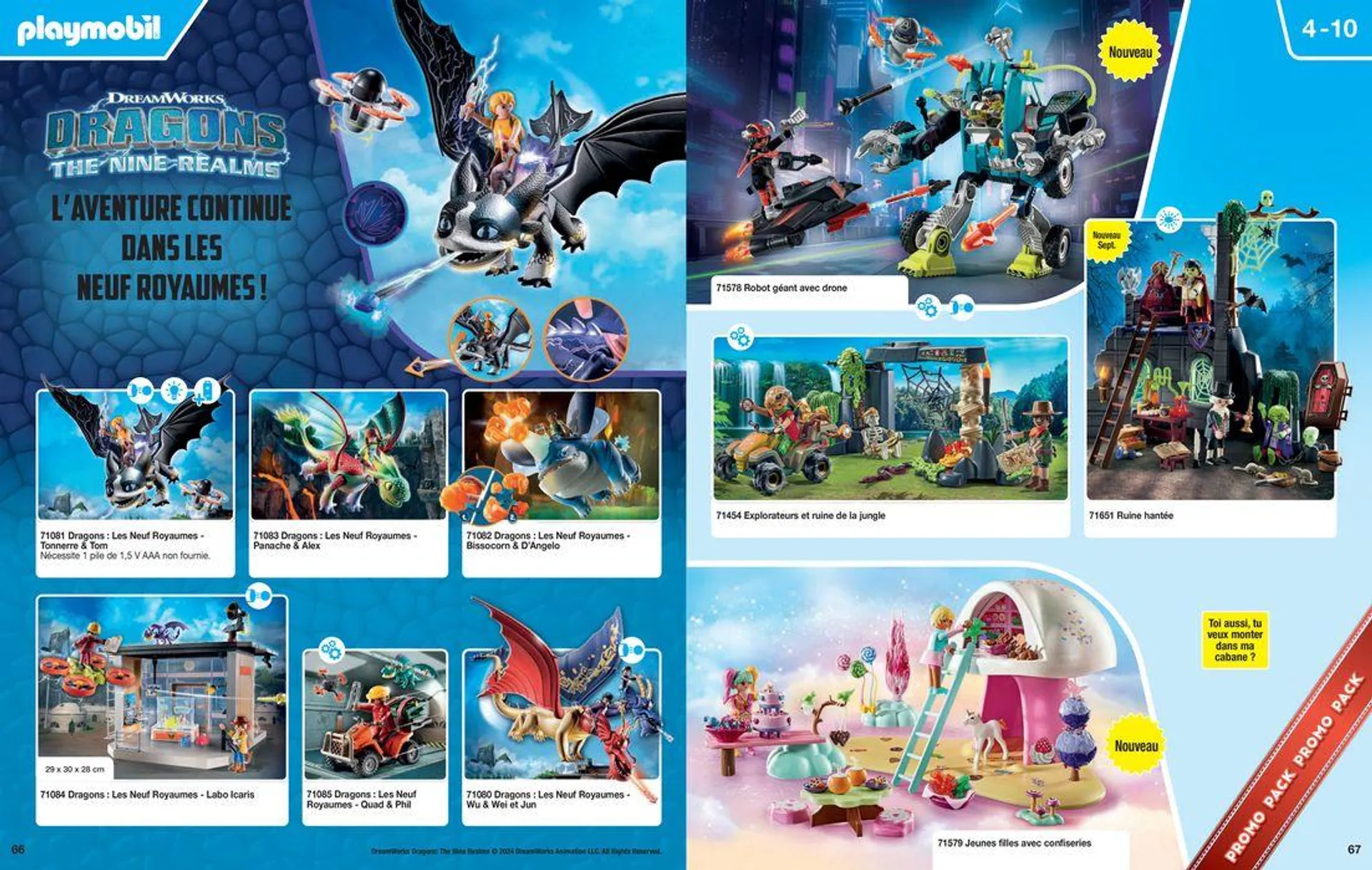 Catalogue Playmobil du 5 juillet au 31 décembre 2024 - Catalogue page 35