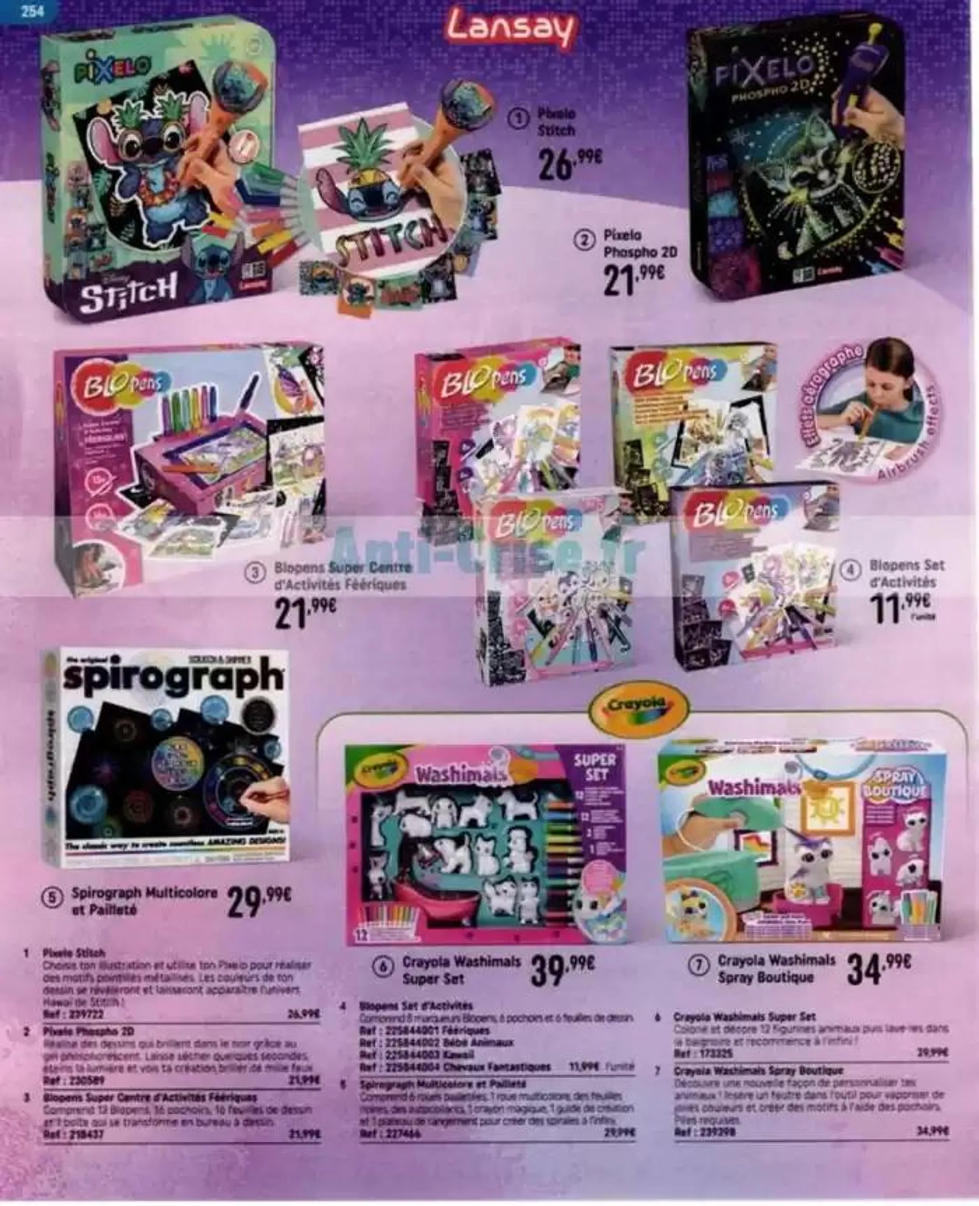 Toys Superstores du 25 septembre au 1 décembre 2024 - Catalogue page 254