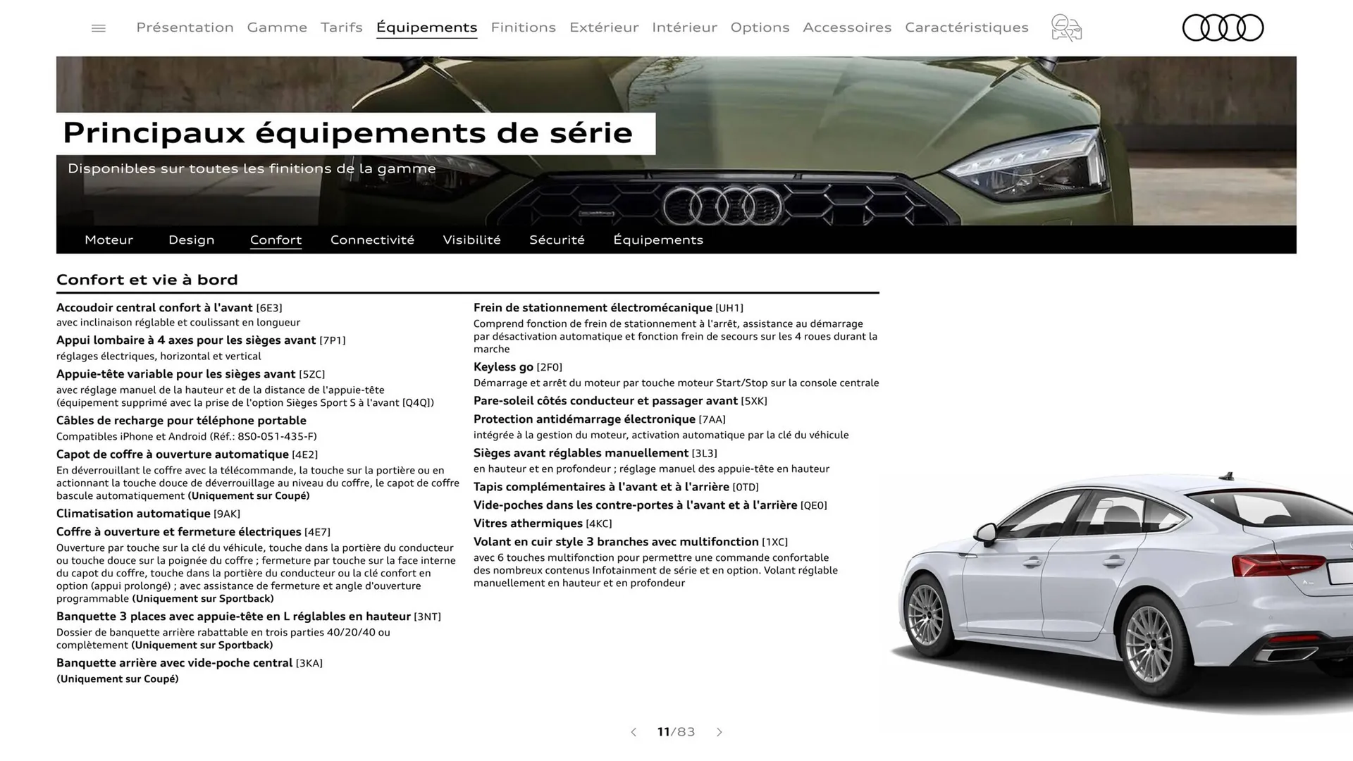 Catalogue Audi du 8 août au 8 août 2024 - Catalogue page 11