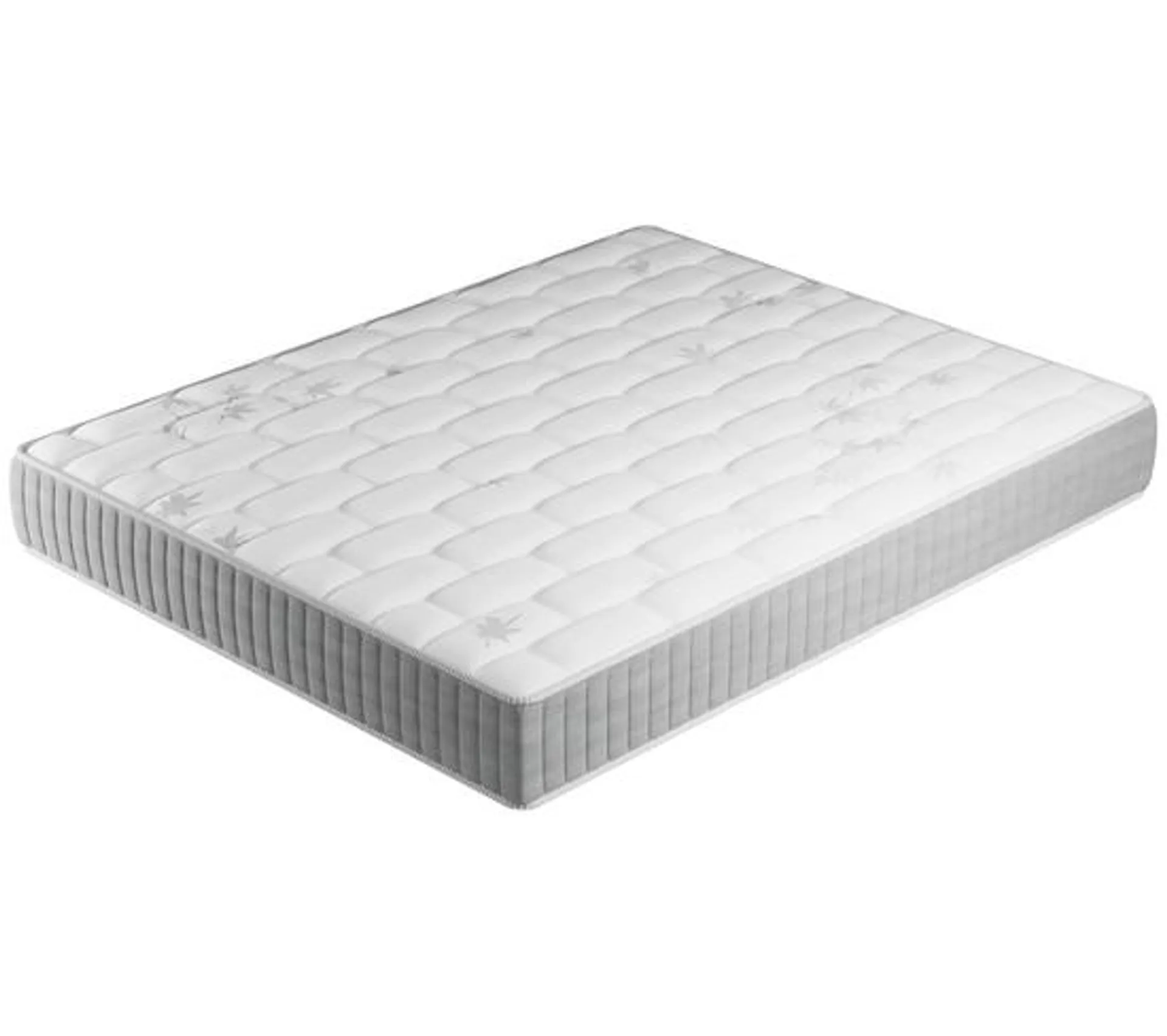 Matelas Ressorts Ensachés 140x190 cm GALICE, Accueil Mémoire De Forme, 25 Cm D'épaisseur