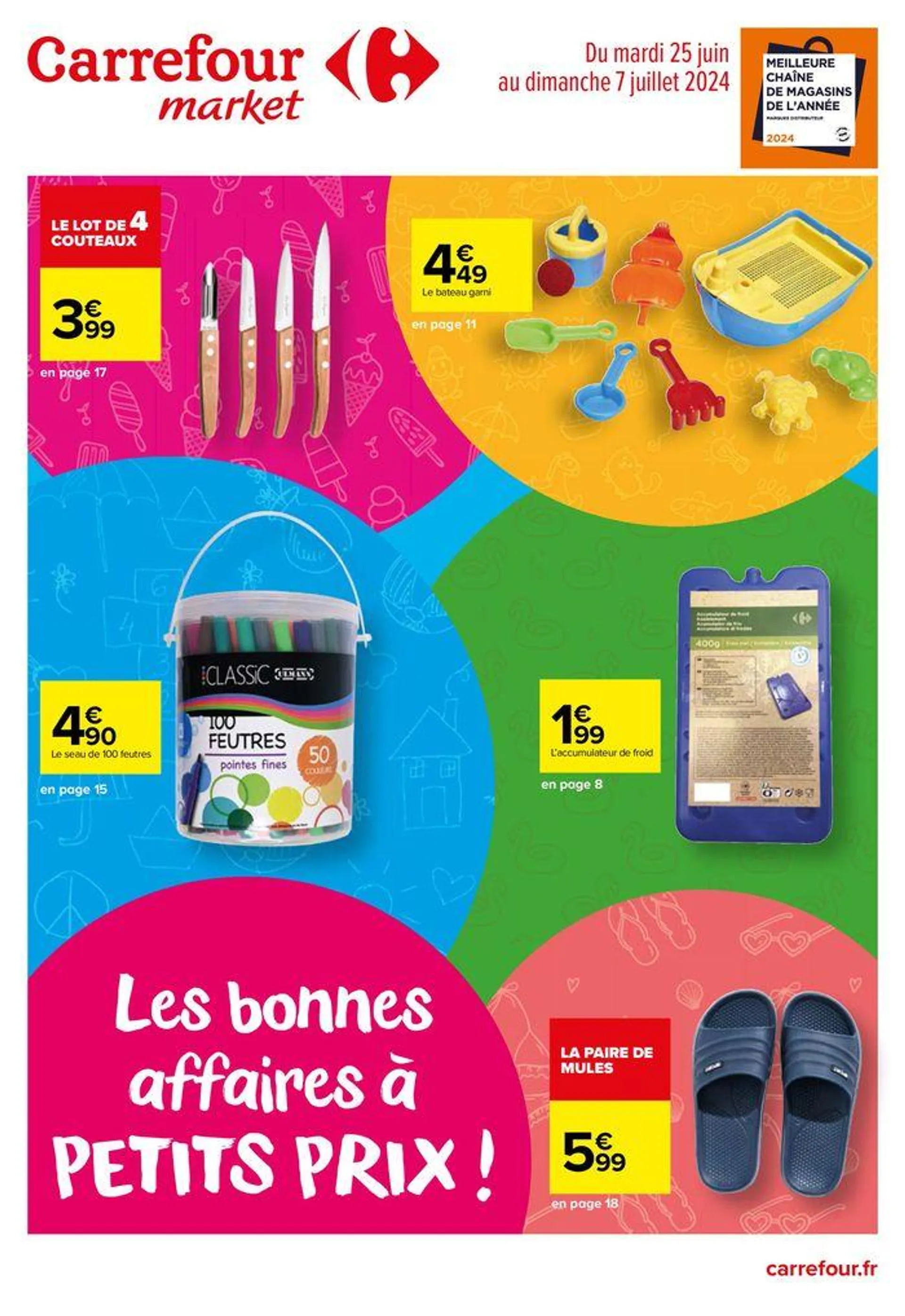 Les bonnes affaires à Petits Prix ! du 25 juin au 7 juillet 2024 - Catalogue page 1