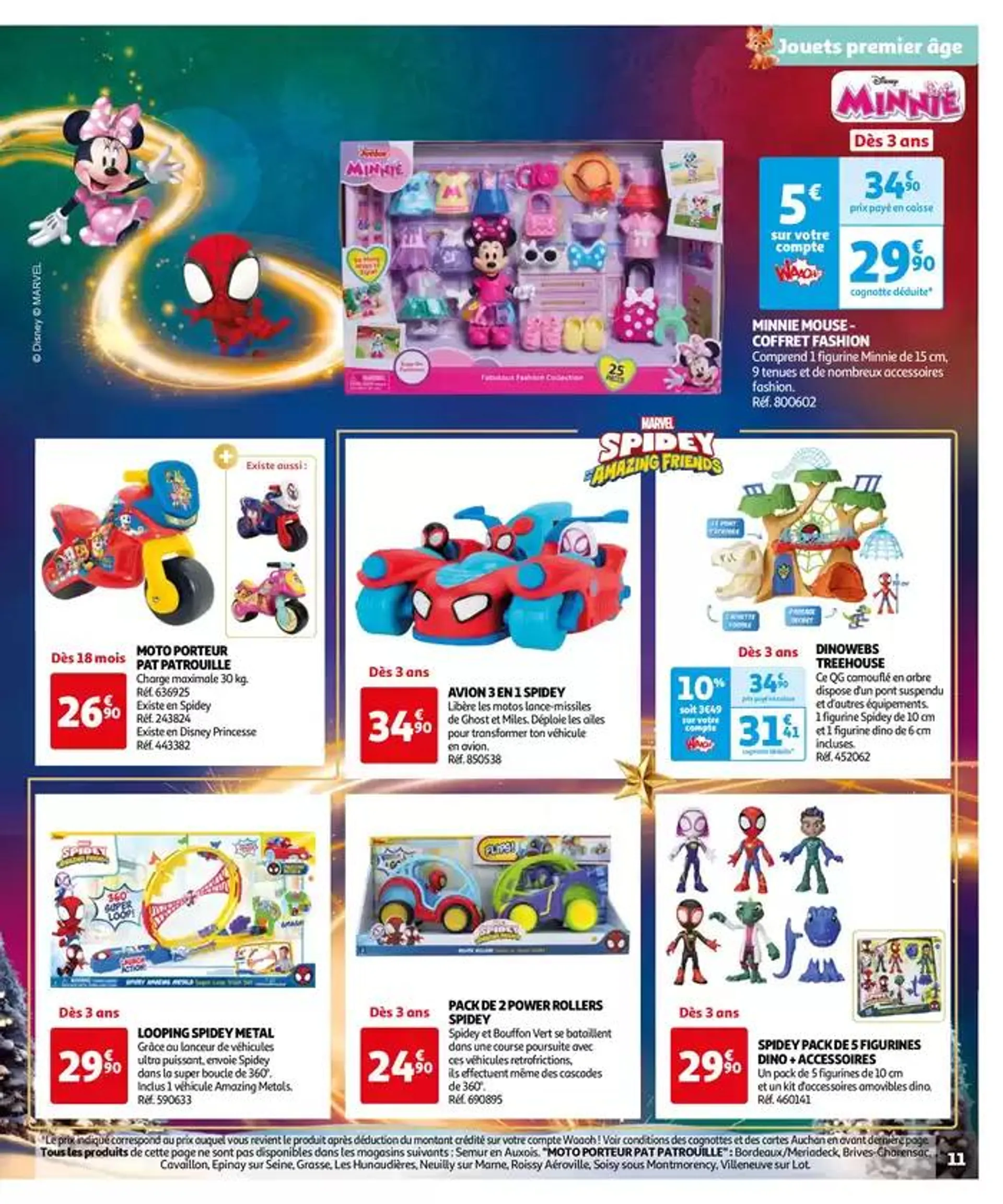 Réveillons Noël, un max de promos pour les fêtes du 11 octobre au 6 décembre 2024 - Catalogue page 11