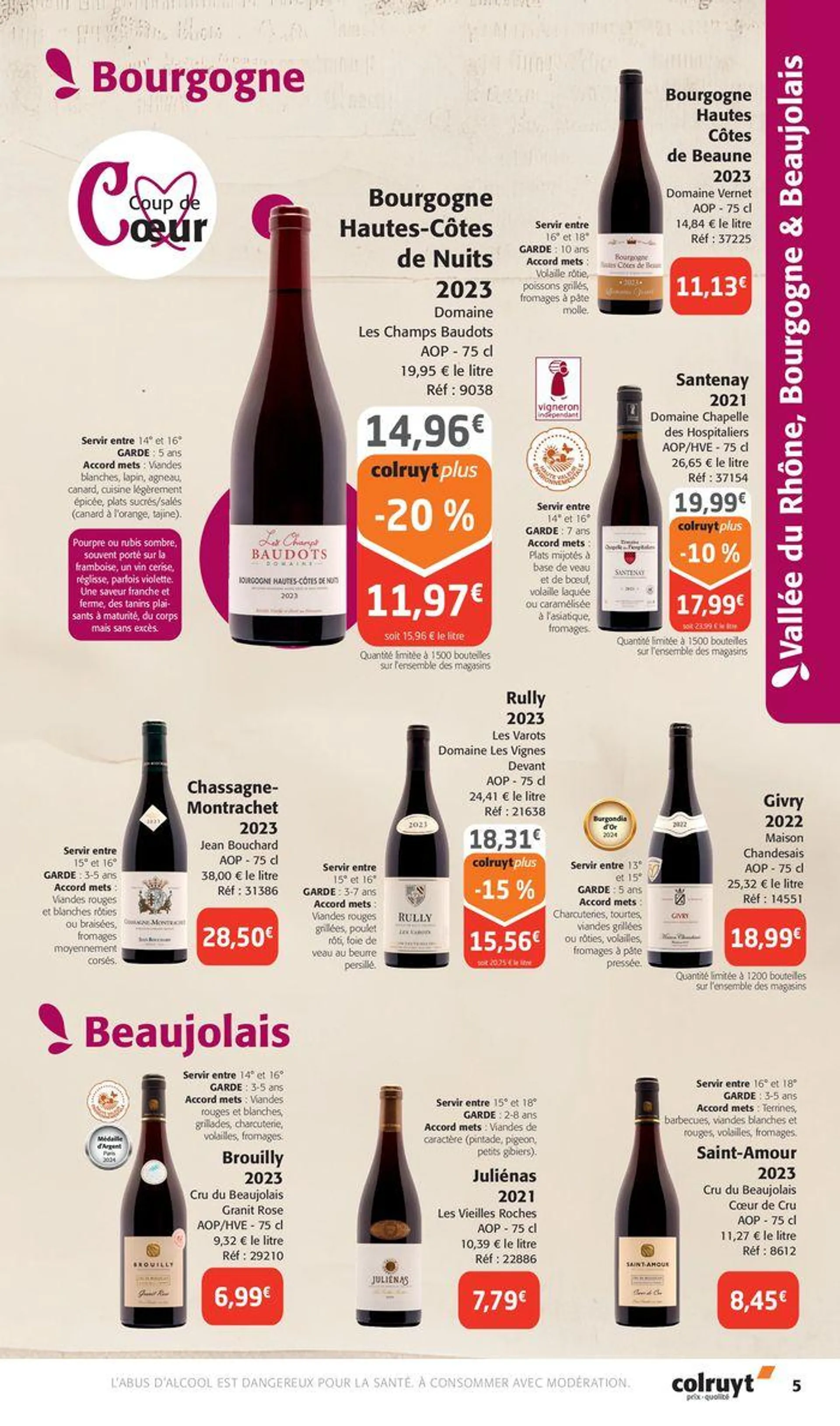 Foire aux vins du 25 septembre au 13 octobre 2024 - Catalogue page 5