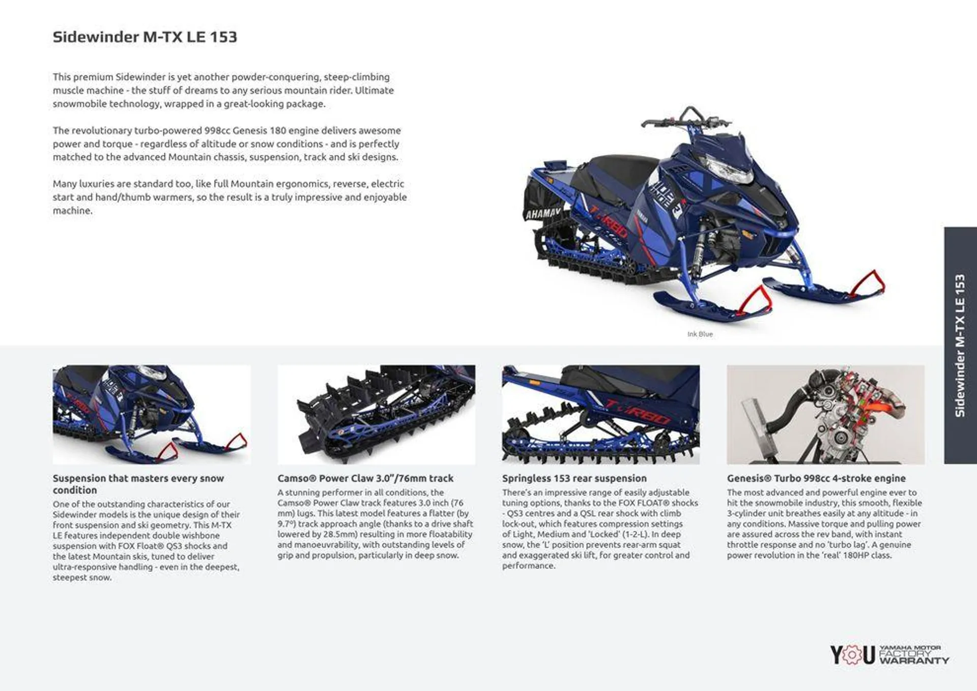 Catalogue Yamaha Motoneiges - Snowmobiles du 18 juin au 31 décembre 2024 - Catalogue page 9