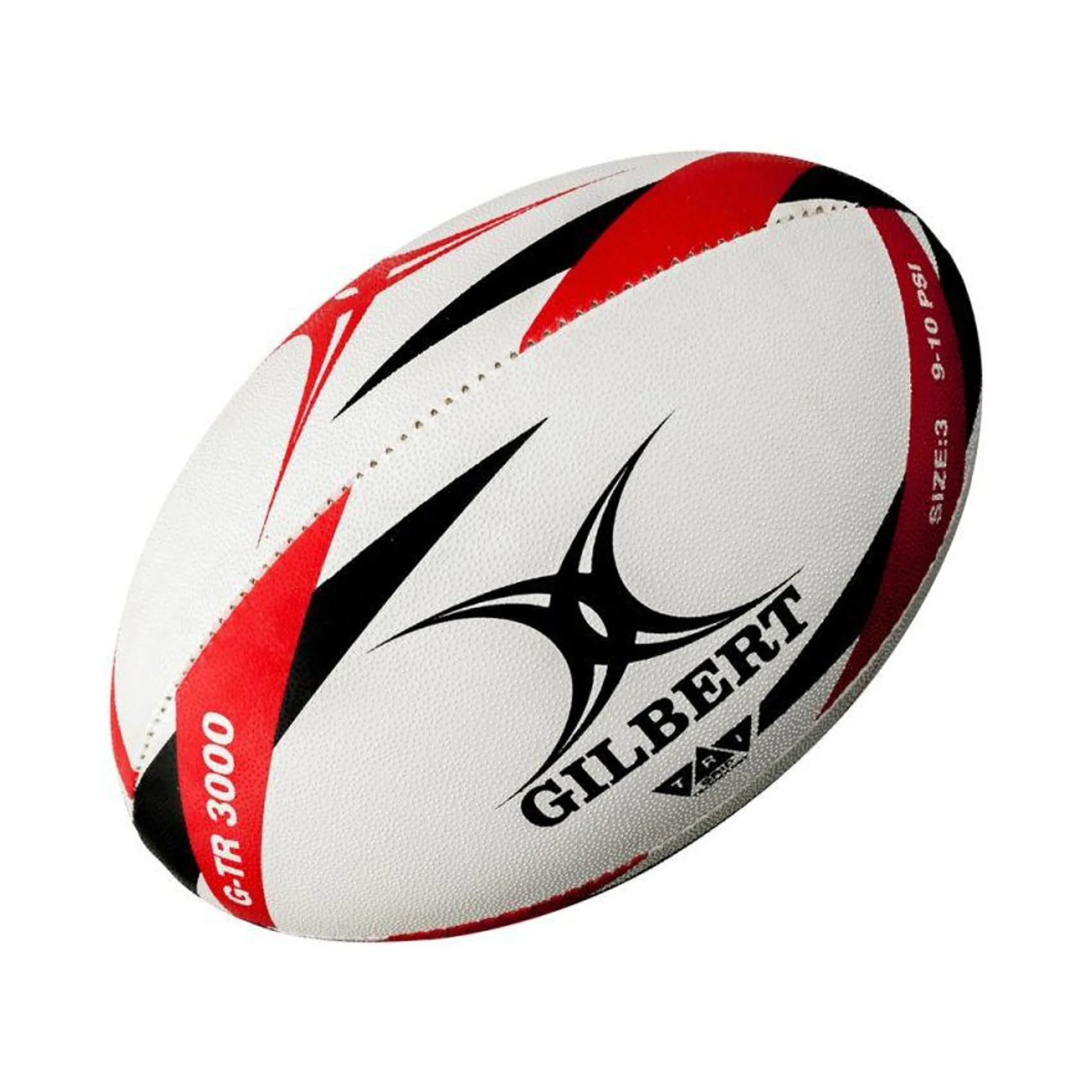 Ballon Entraînement Rugby G-TR3000 Rouge T3 - Gilbert
