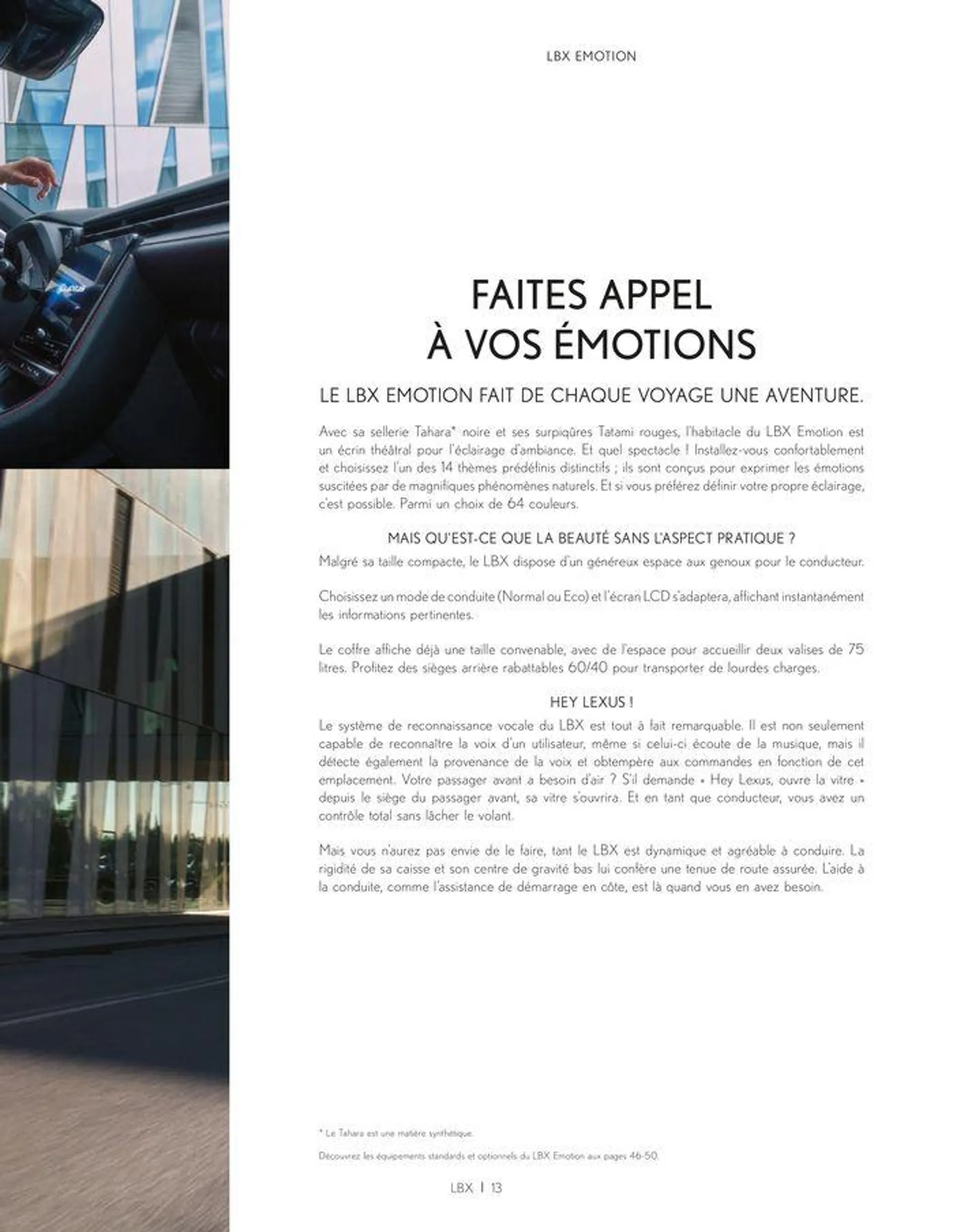 Lexus LBX du 24 juin au 28 février 2025 - Catalogue page 13